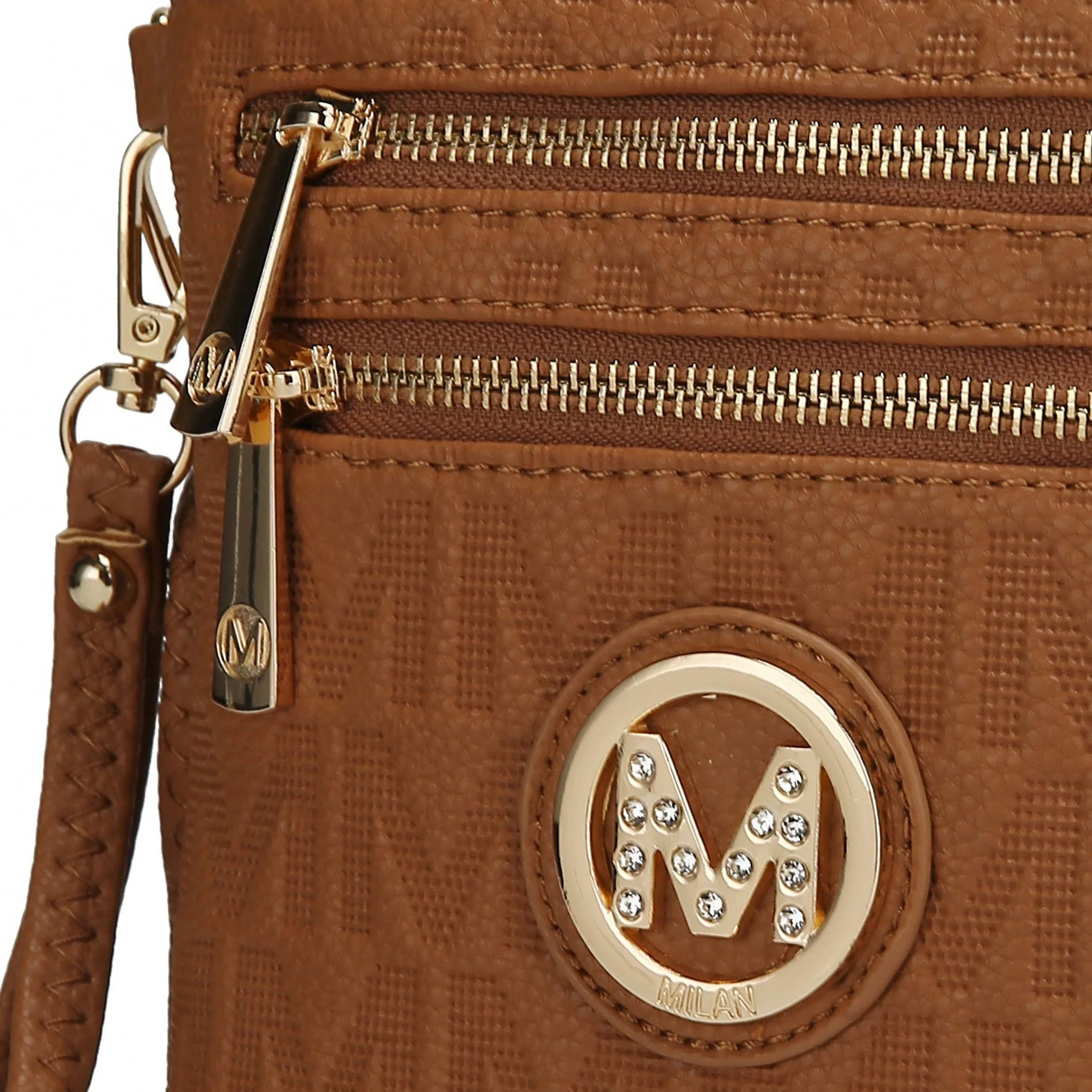 MKF Collection Women's Andrea Signature Crossbody Bag - Image 5