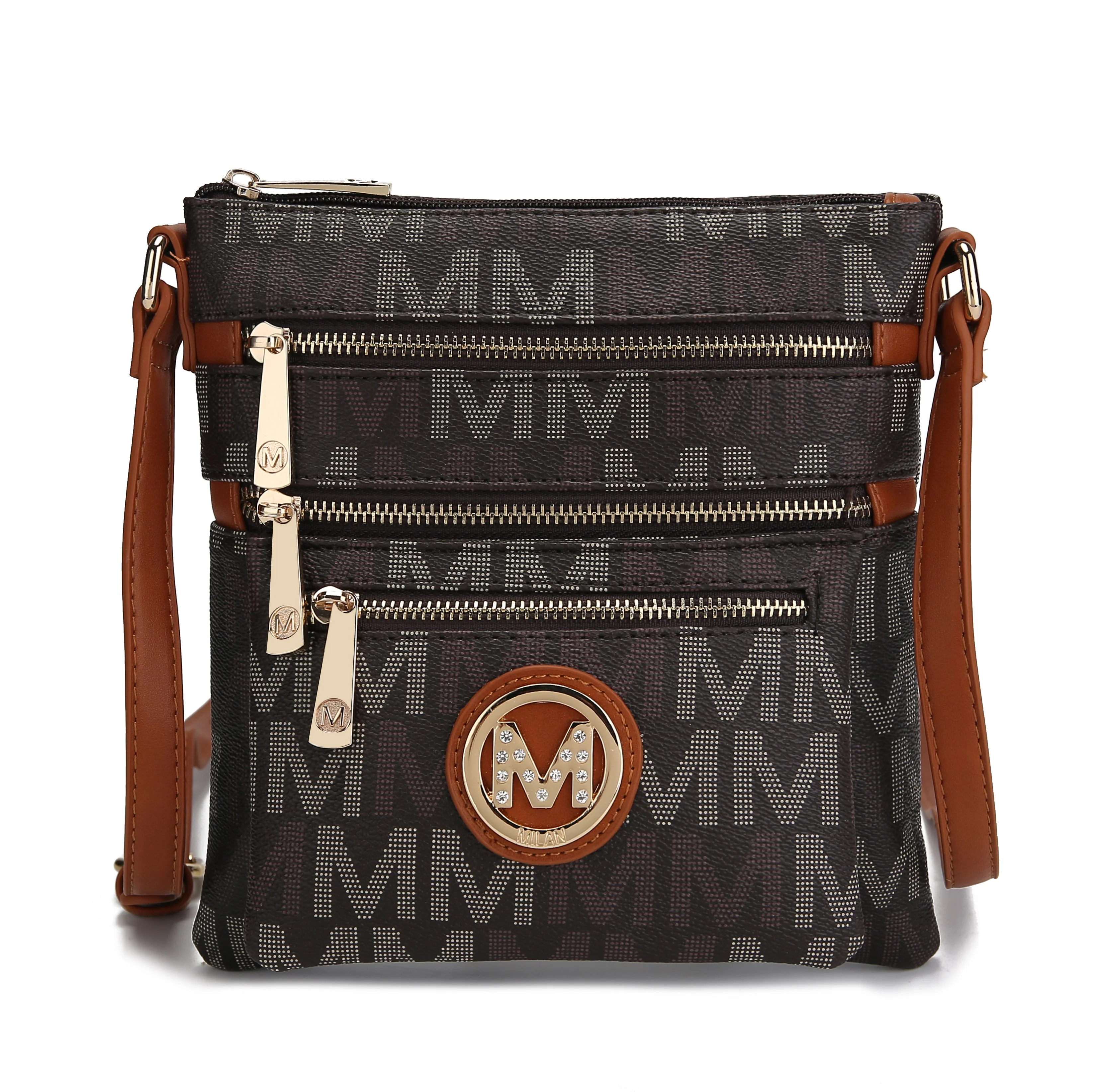 MKF Collection Women's Beatrice Signature Crossbody Bag - Image 9