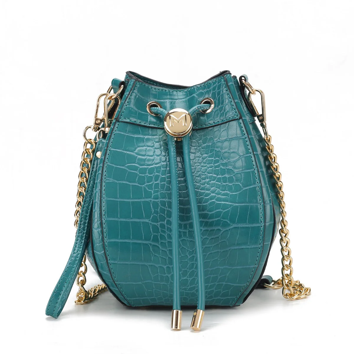 MKF Collection Women's Cassidy Embossed Bucket Bag - Image 13