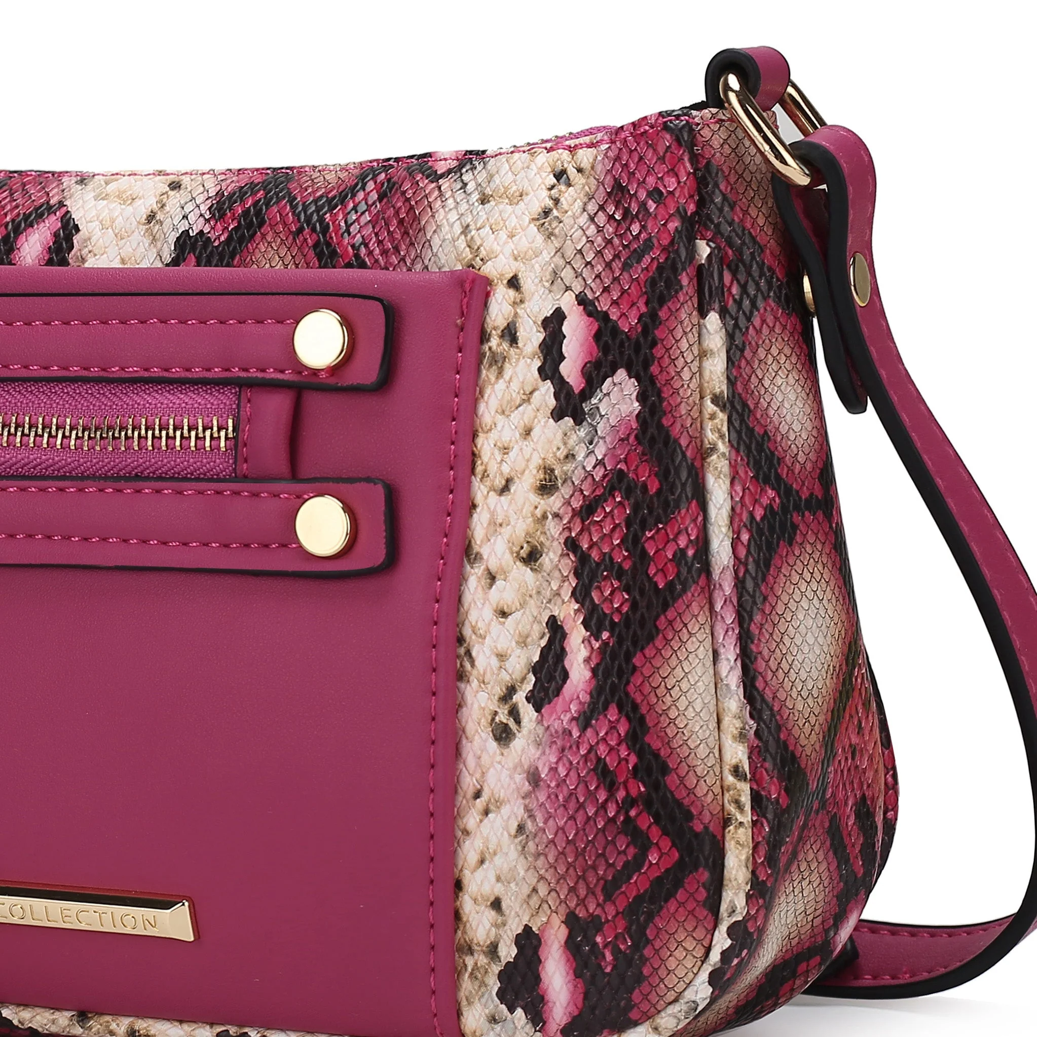 MKF Collection Women's Essie Embossed Crossbody Bag - Image 5