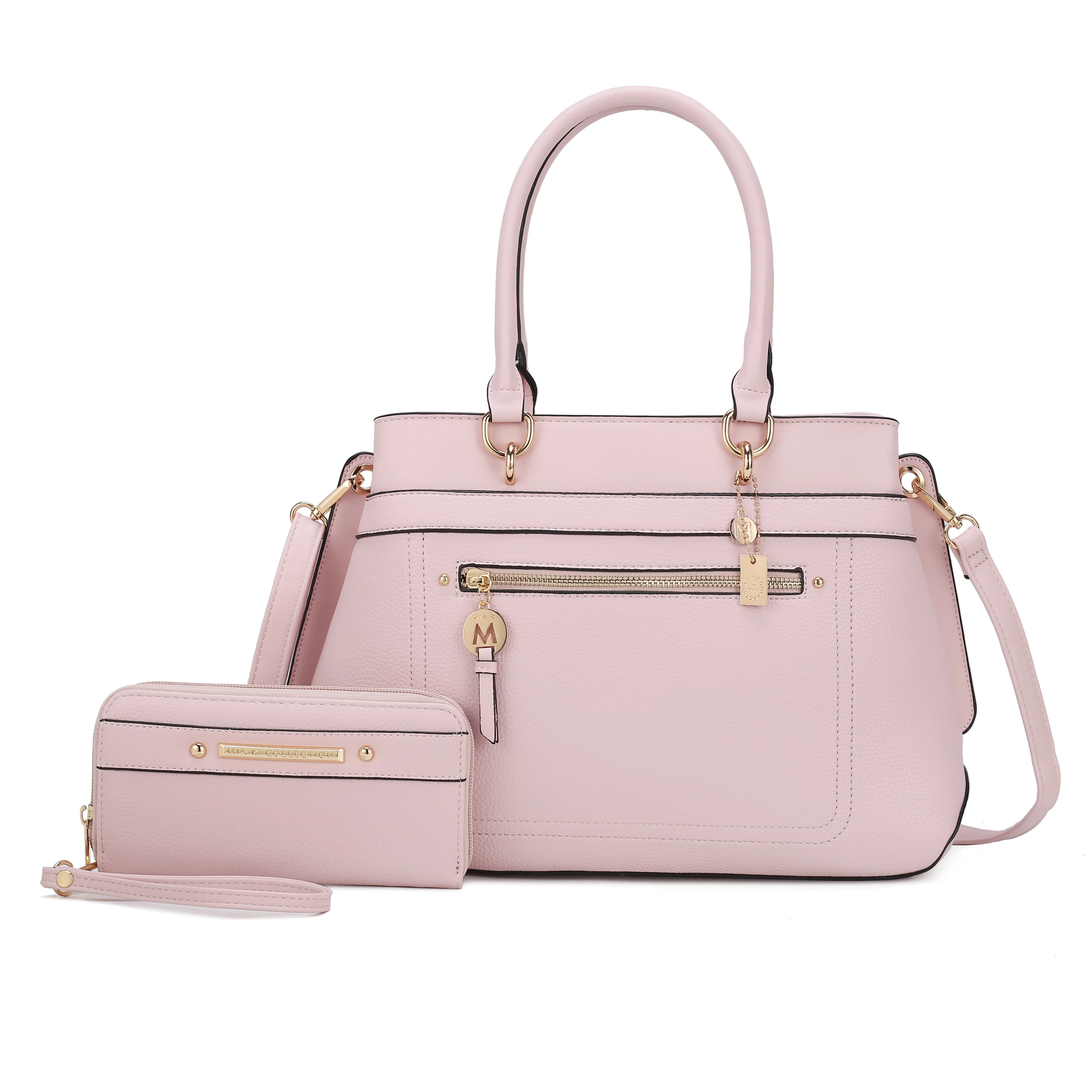 MKF Collection Women's Gardenia Tote Bag And Wallet Set - Image 9