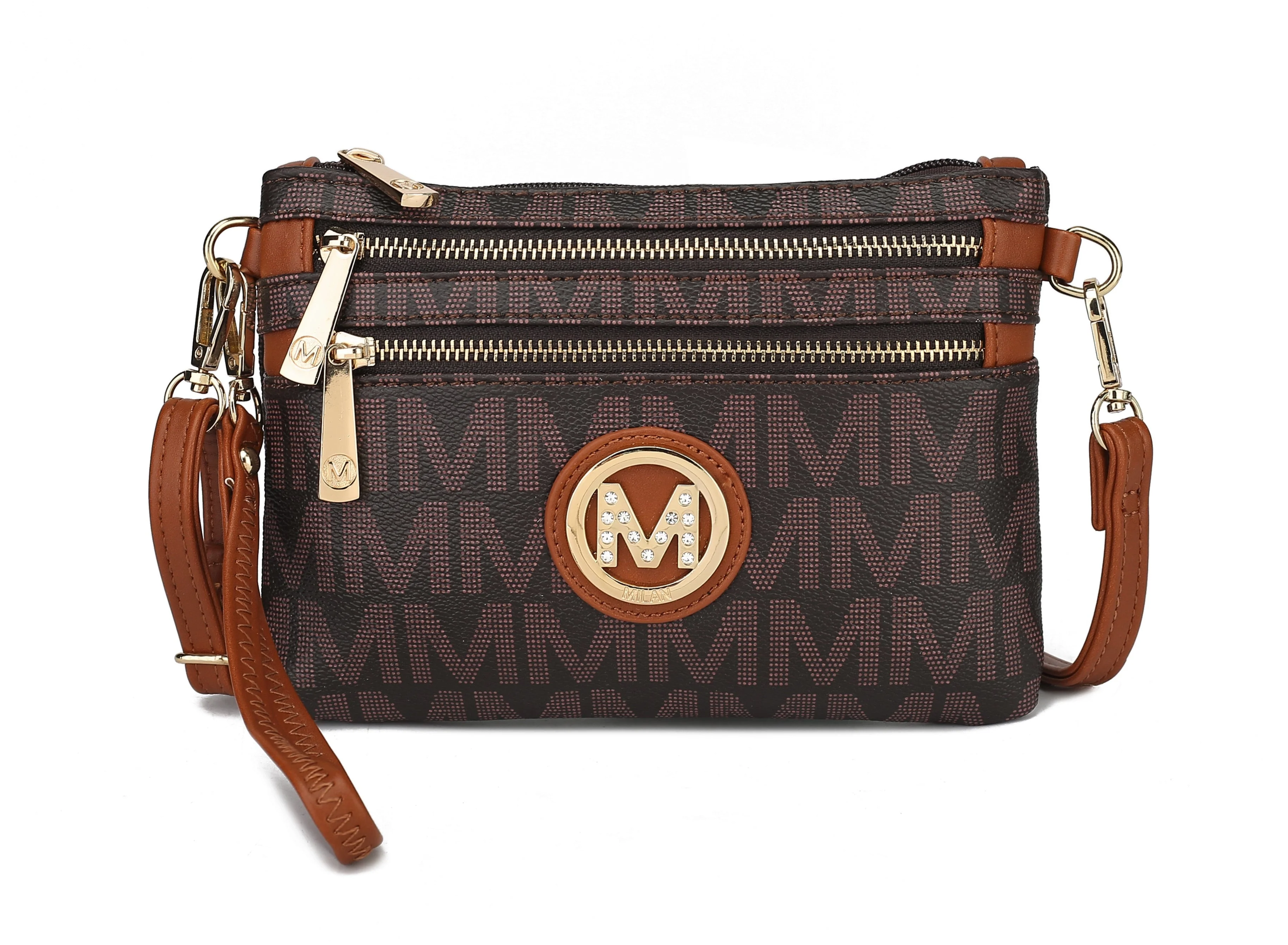 MKF Collection Women's Geneve Signature Phone Crossbody Bag - Image 8