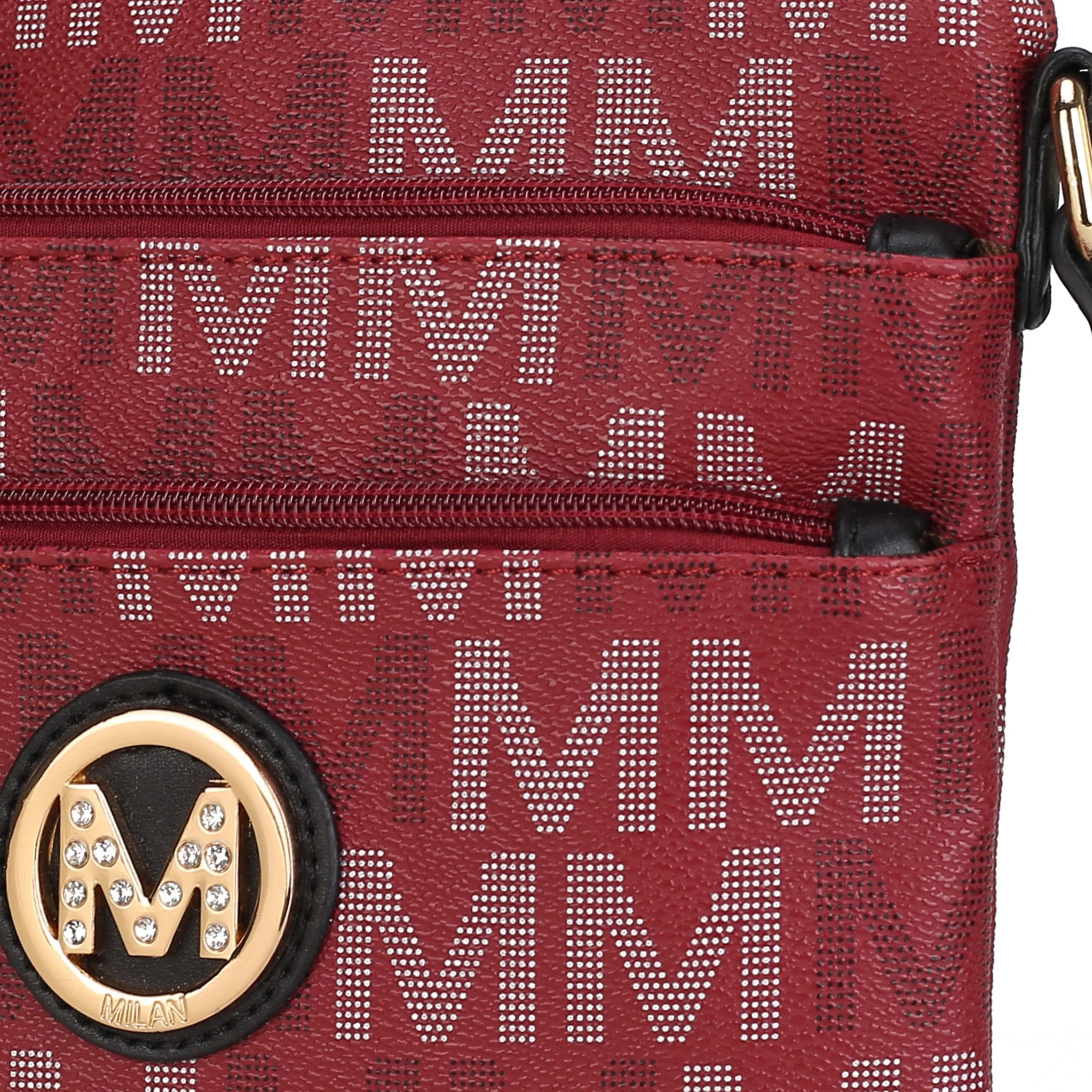 MKF Collection Women's Lemuel  Signature Crossbody Bag - Image 5