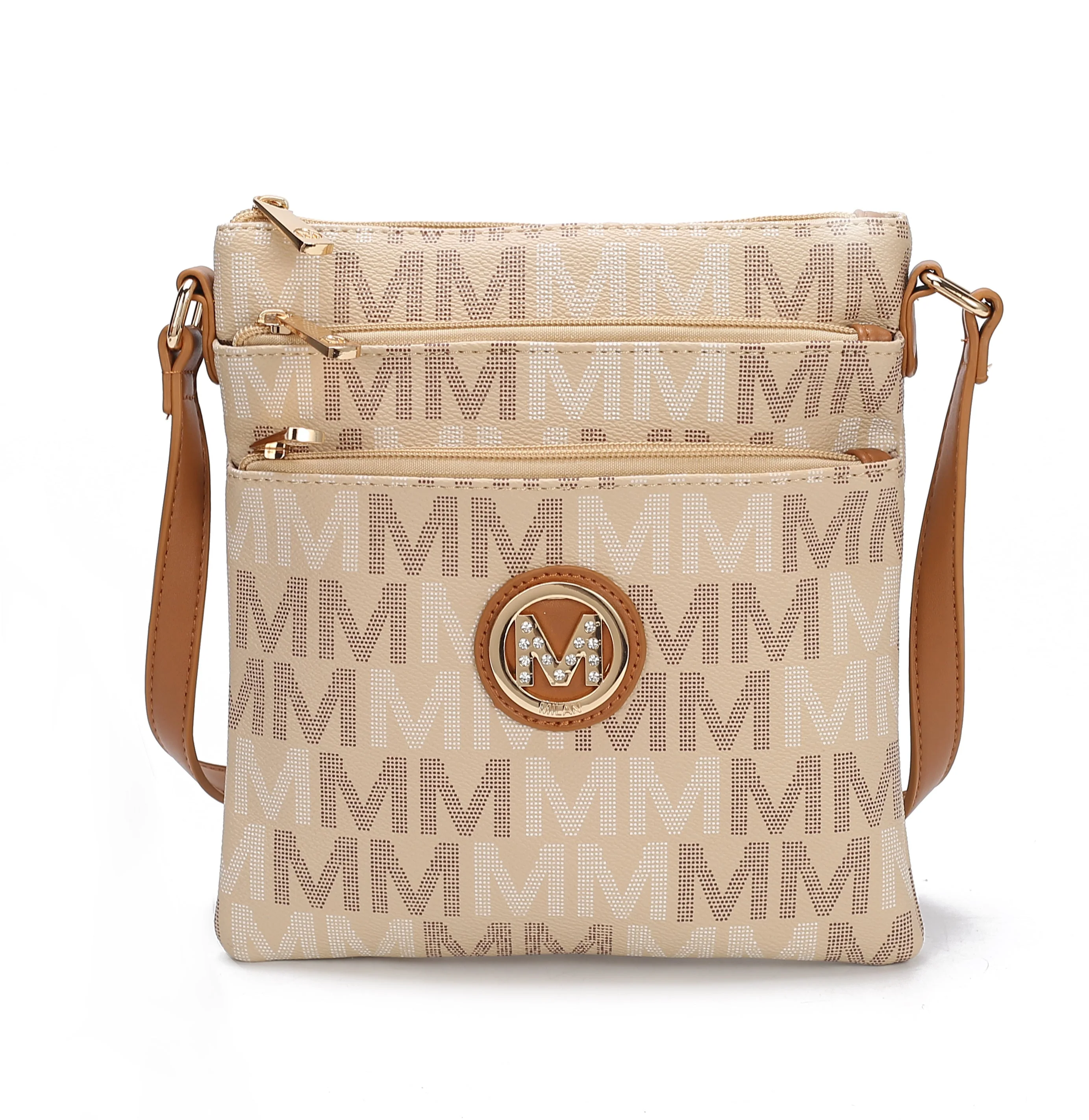 MKF Collection Women's Lemuel  Signature Crossbody Bag - Image 6