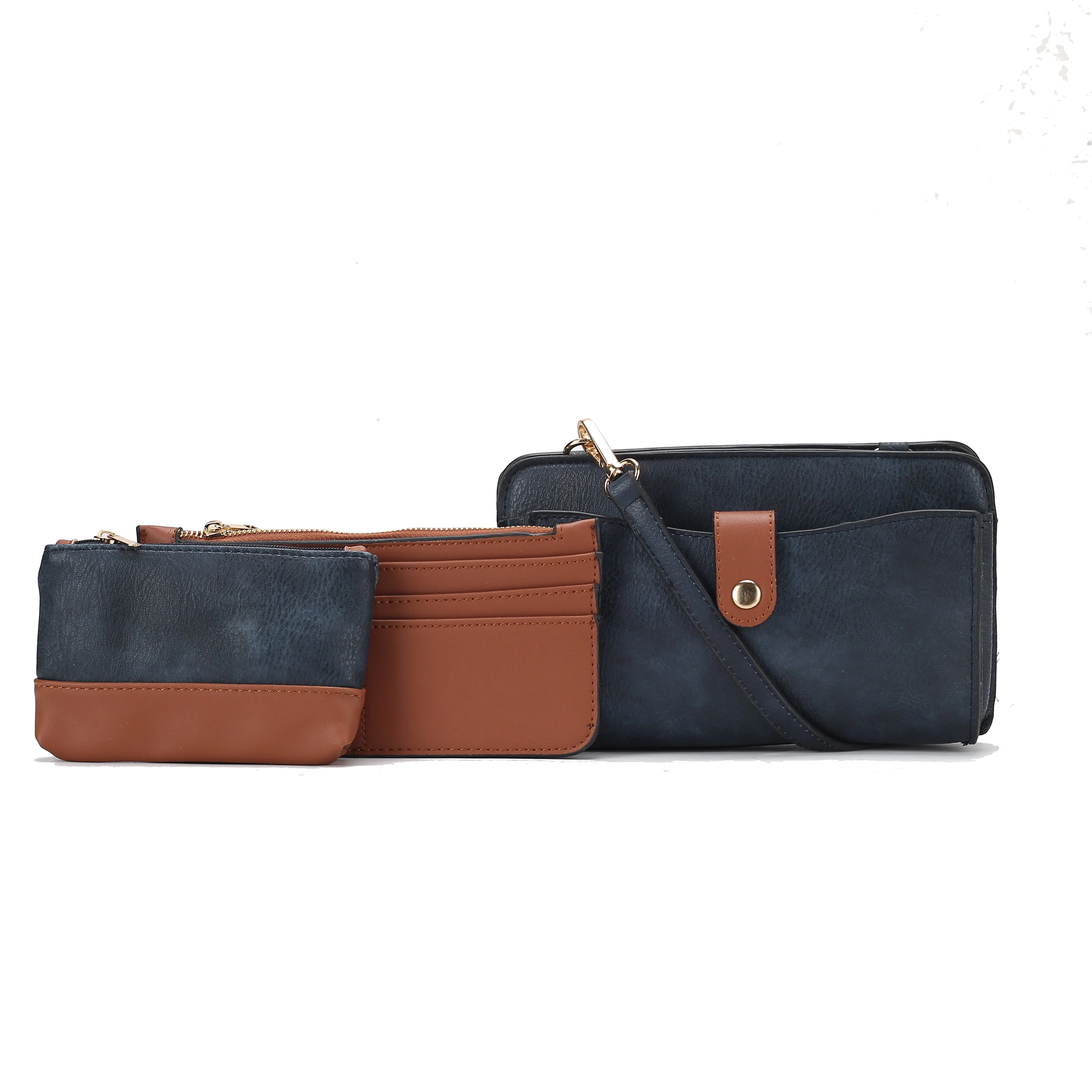 MKF Collection Women's Muriel Crossbody Bag And Card Holder Set - Image 10