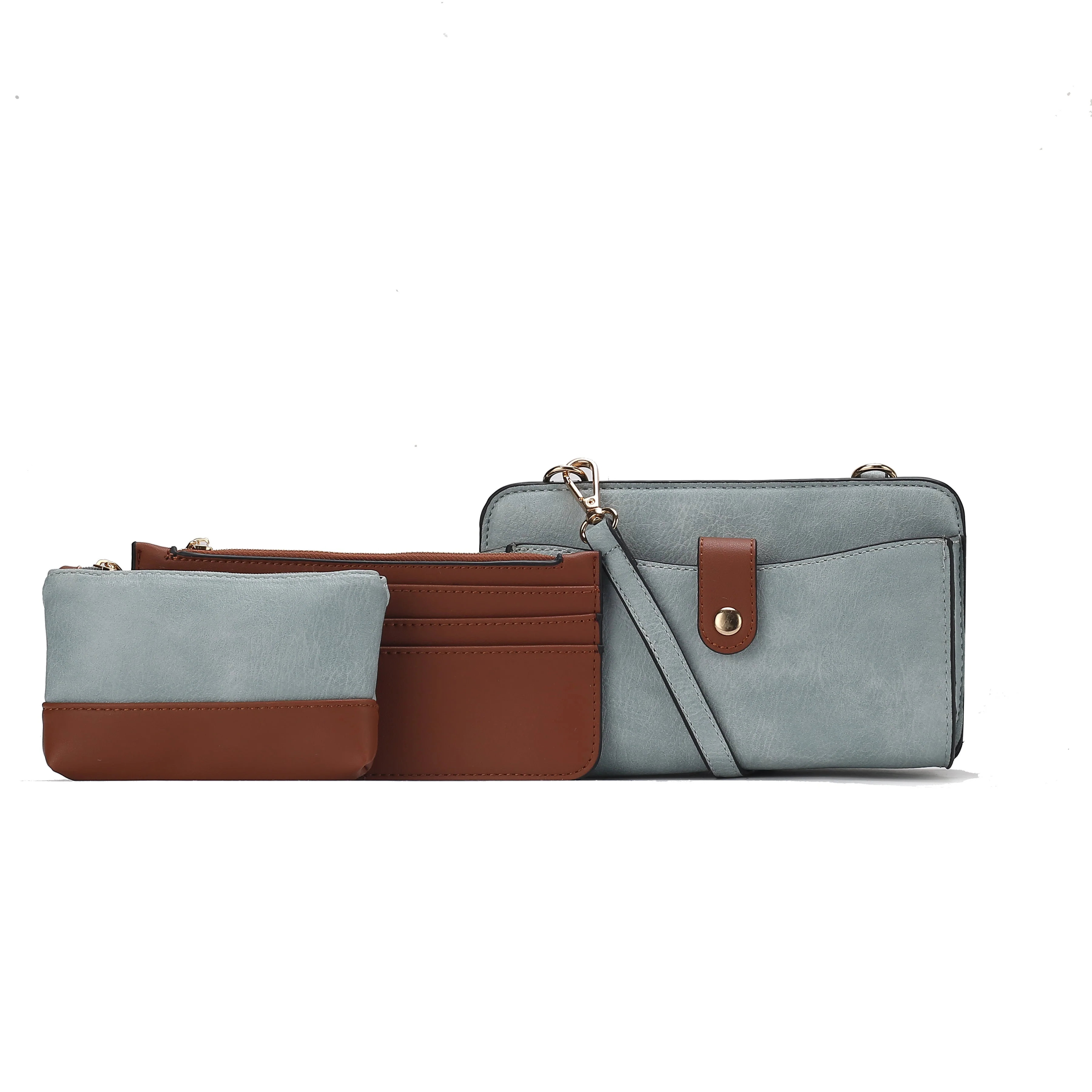 MKF Collection Women's Muriel Crossbody Bag And Card Holder Set - Image 8