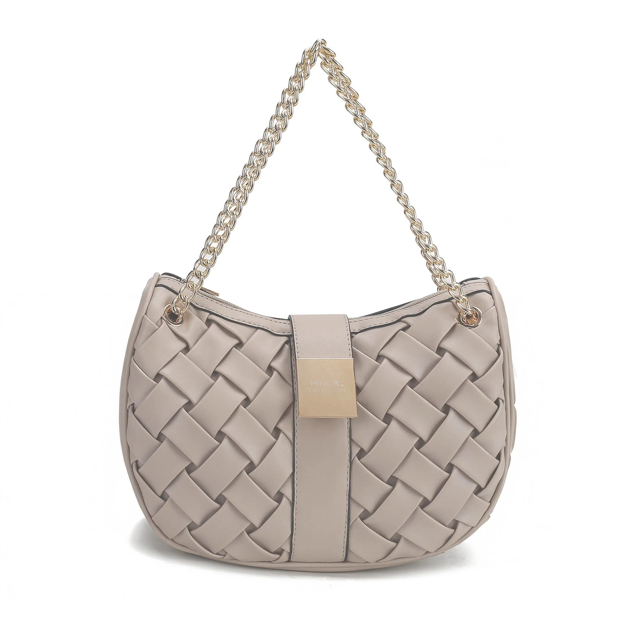 MKF Collection Women's Solari Braided Chain Shoulder Bag - Image 12