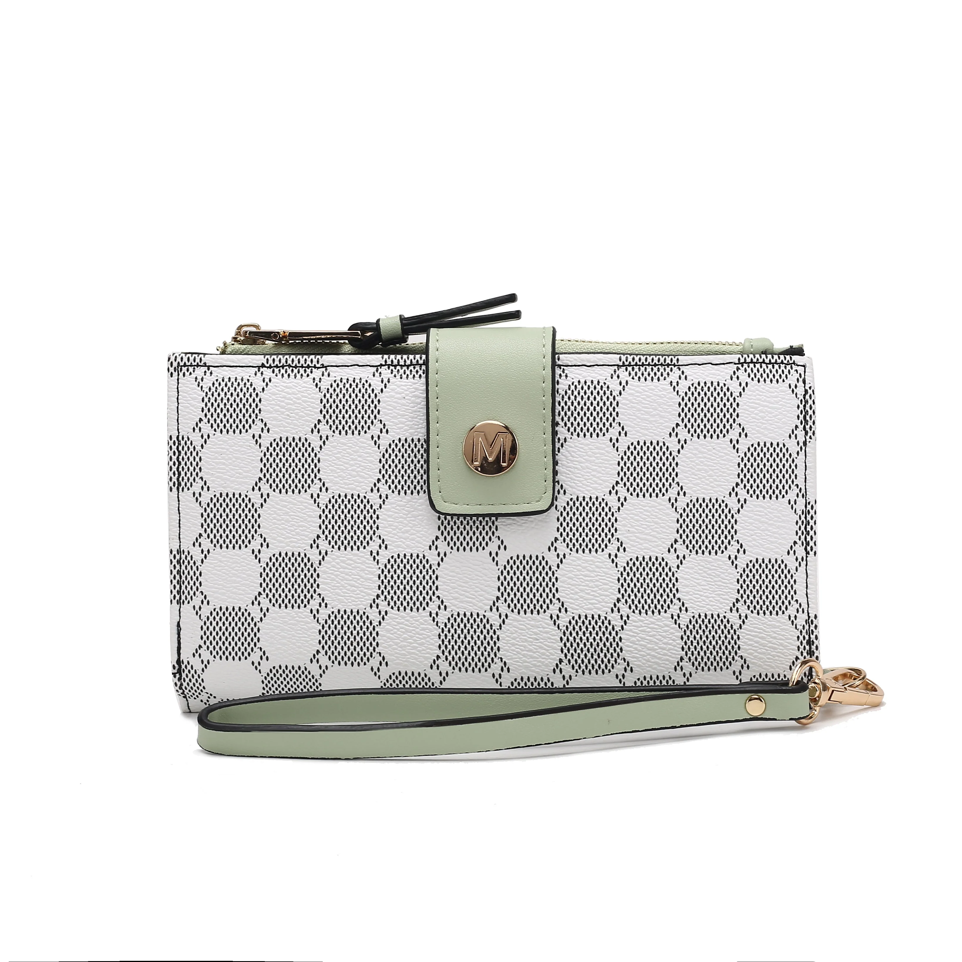 MKF Collection Women's Solene Monogram Wristlet - Image 11