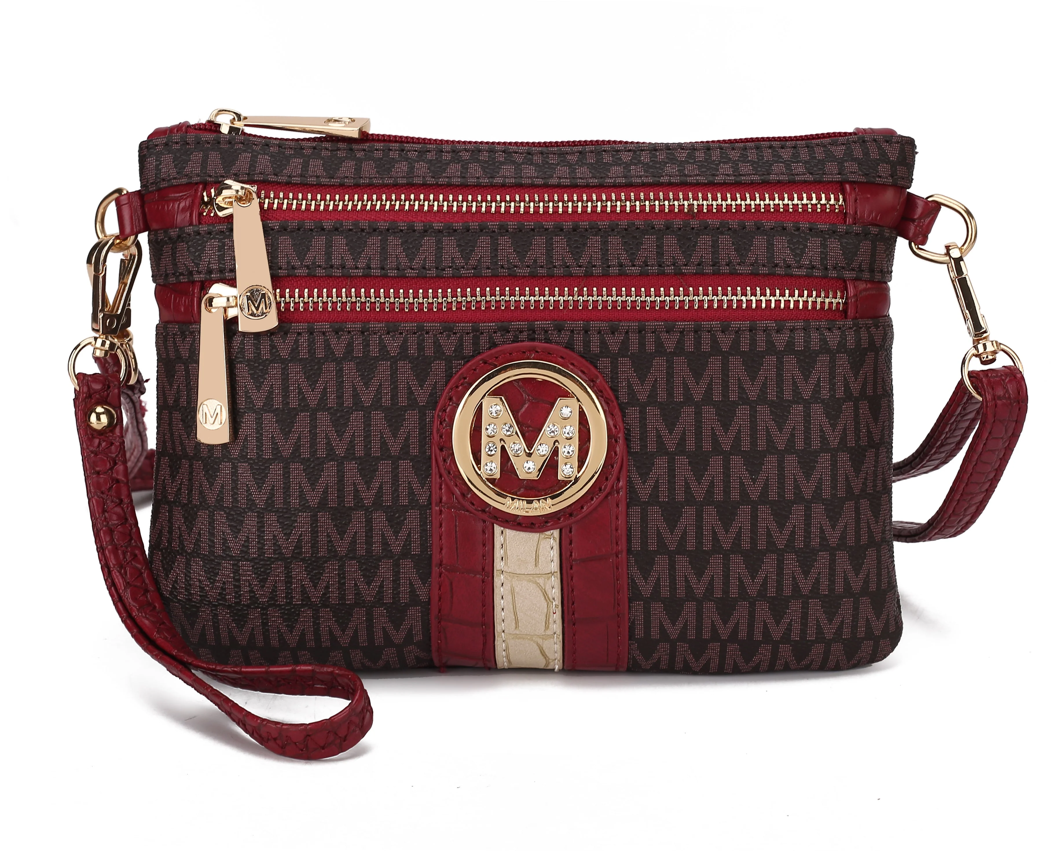 MKF Collection Women's Tarren Signature Crossbody Bag - Image 11