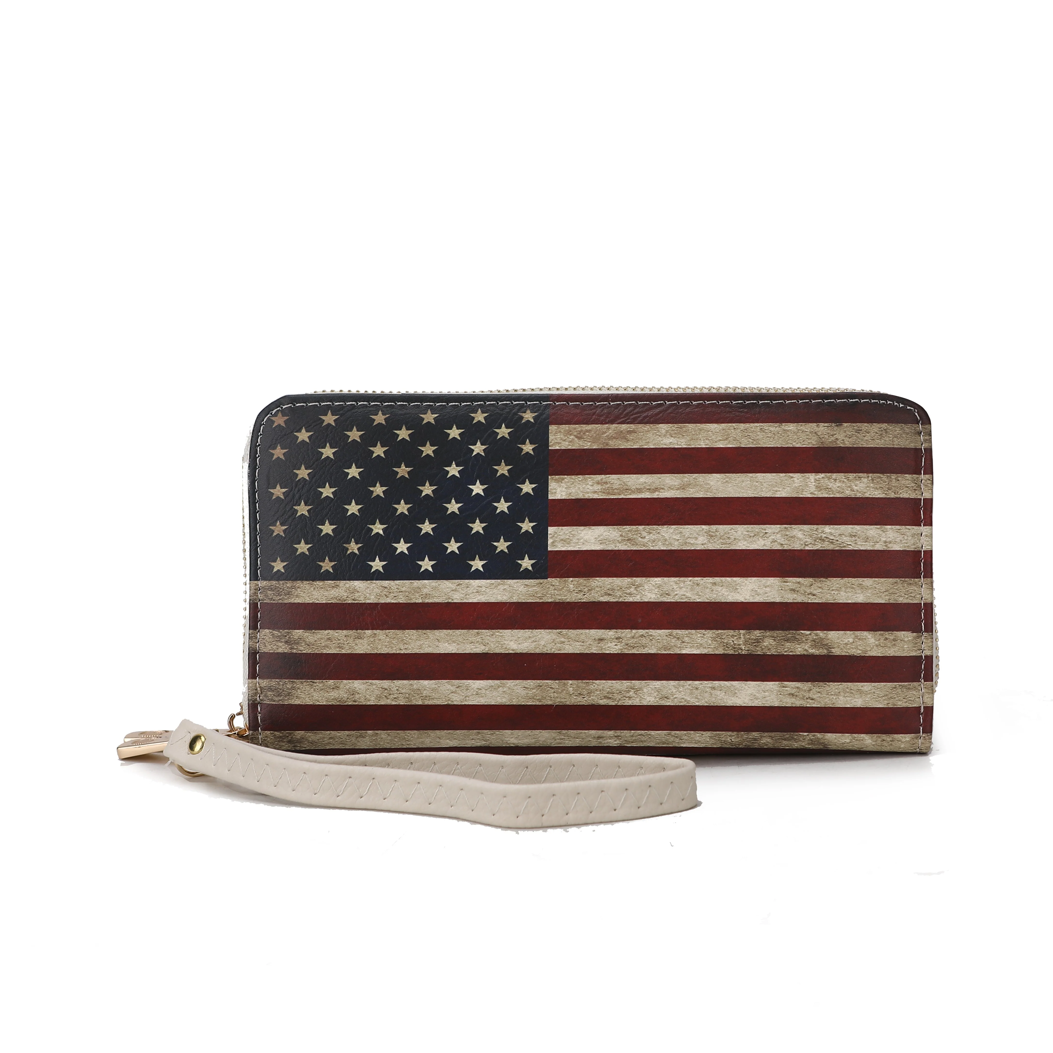MKF Collection Women's Uriel Printed Flag Wallet - Image 5