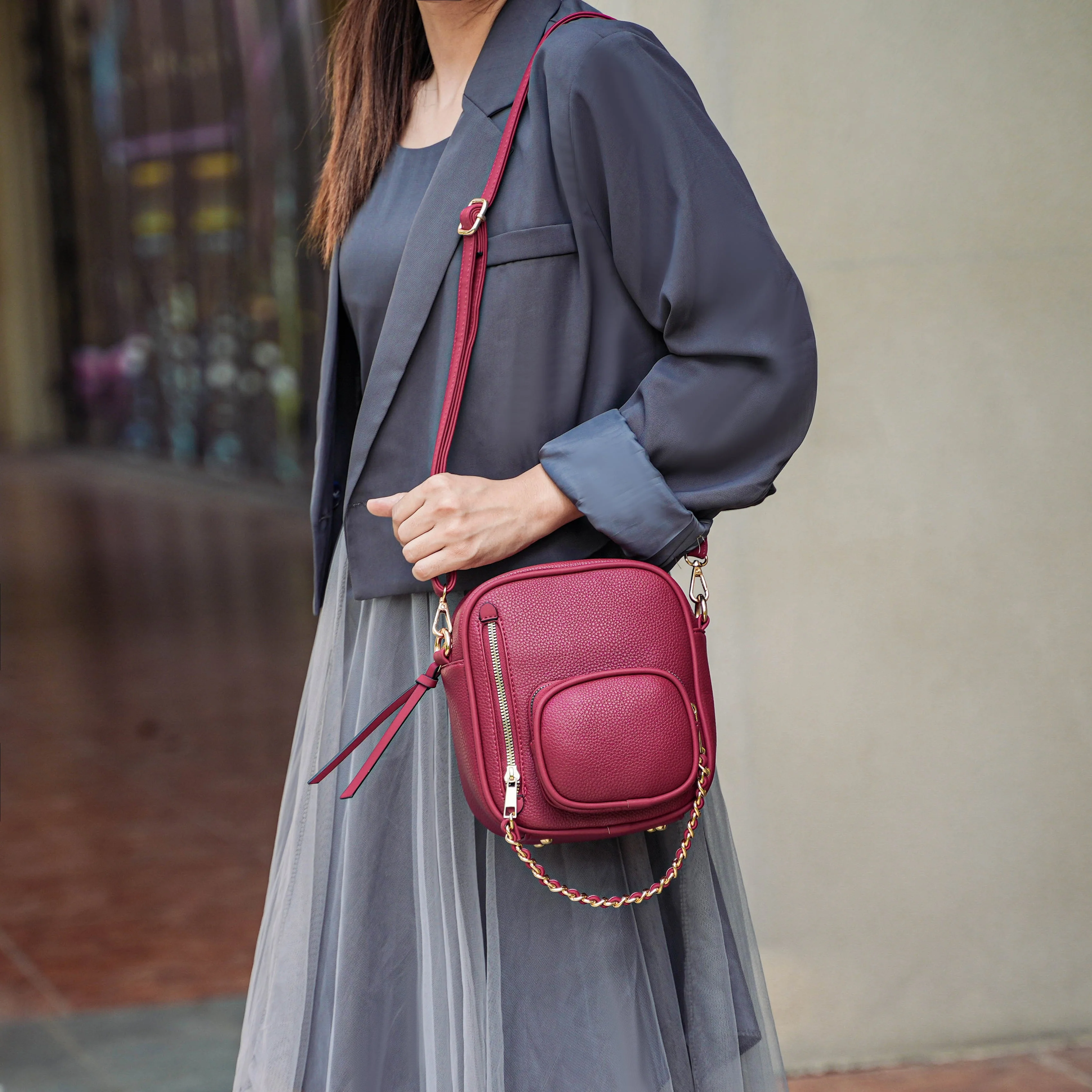 MKF Collection Women's Winona Crossbody Bag Handbag - Image 2