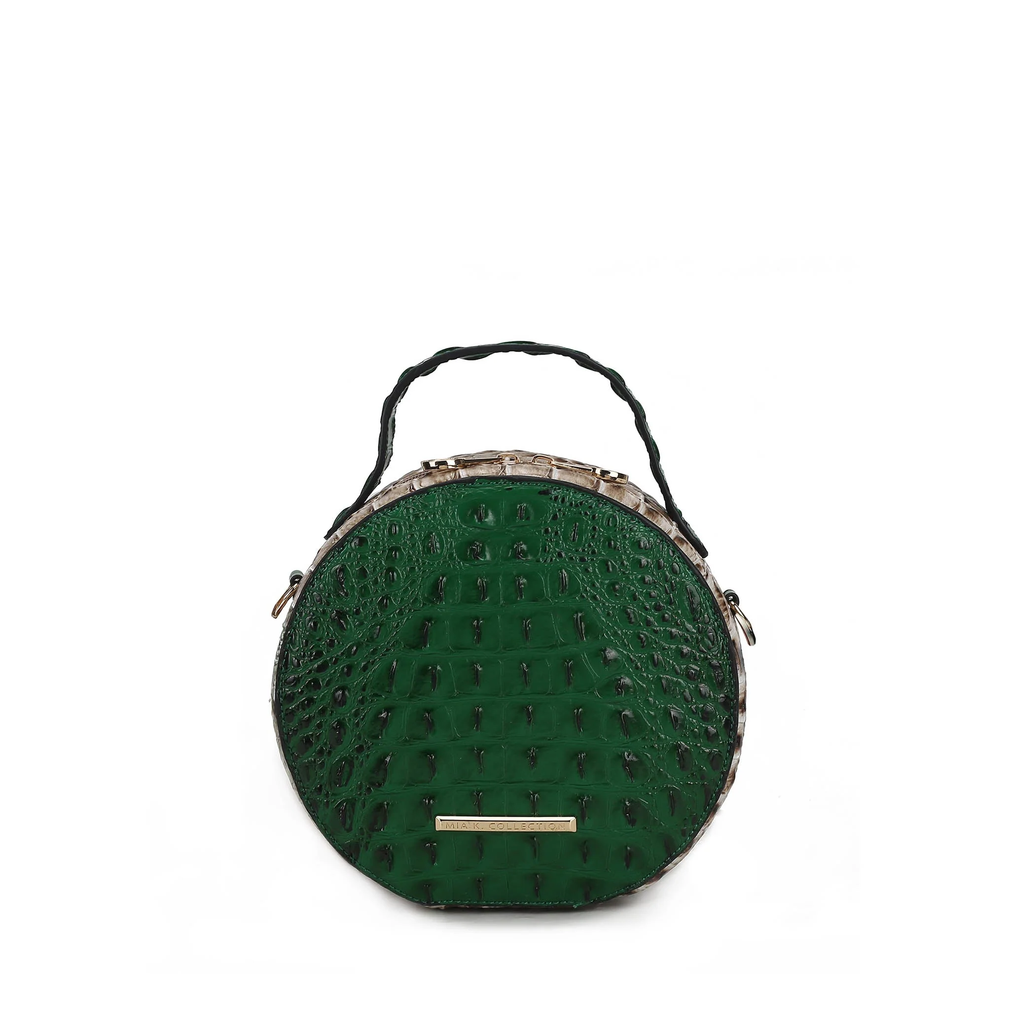 MKF Collection Women's Ynnari Croc Round Crossbody Bag - Image 11