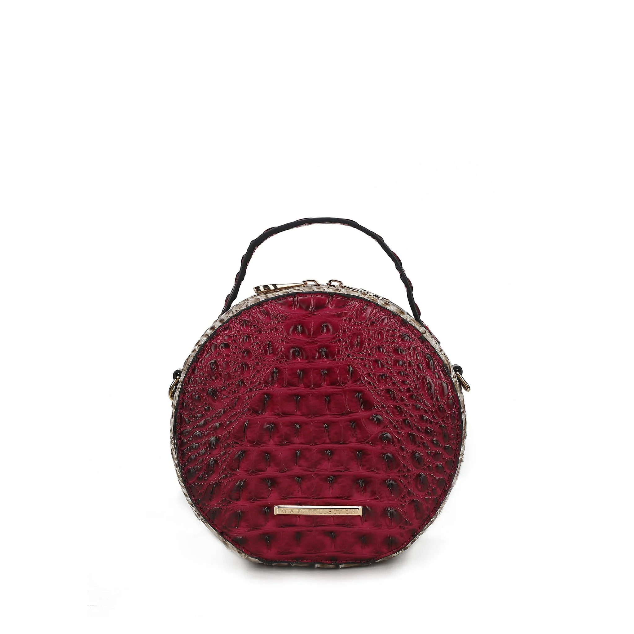 MKF Collection Women's Ynnari Croc Round Crossbody Bag - Image 12