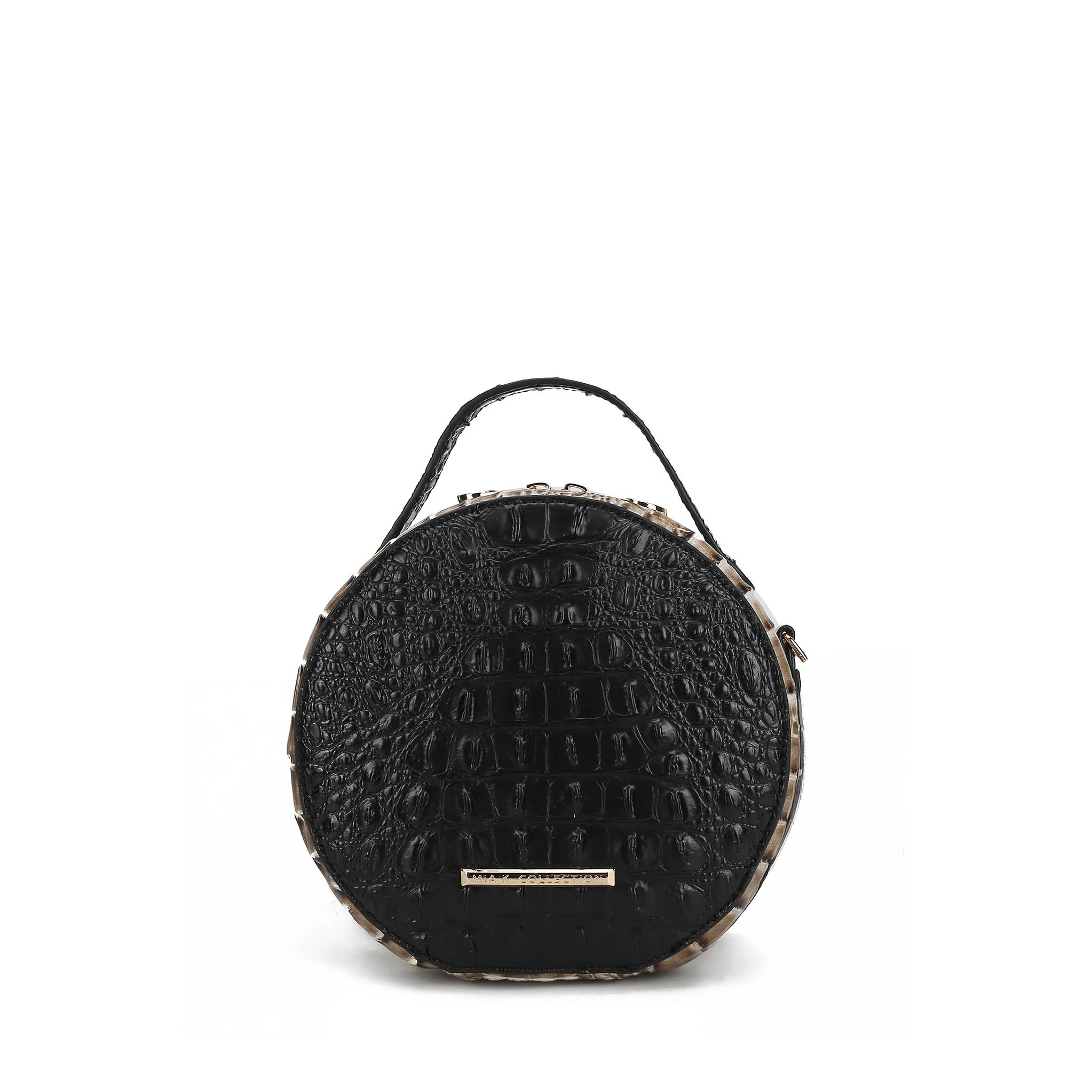MKF Collection Women's Ynnari Croc Round Crossbody Bag - Image 13