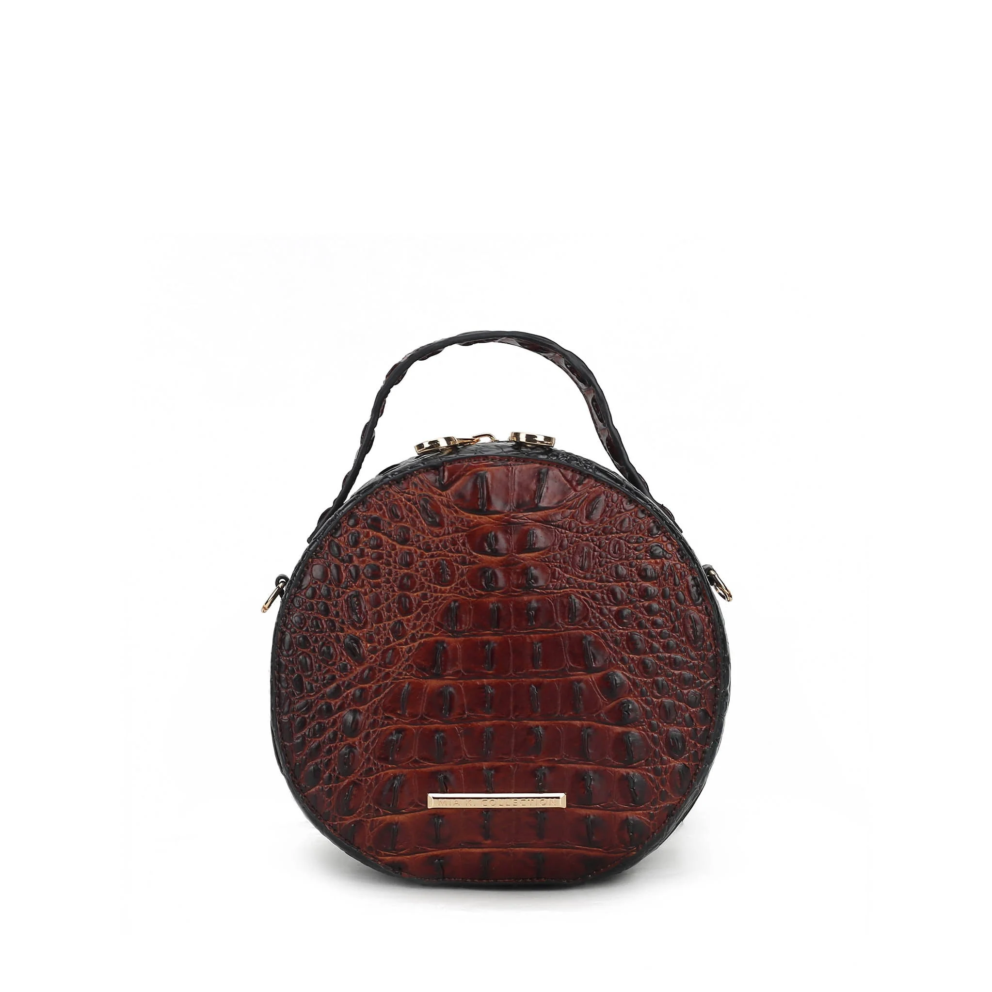 MKF Collection Women's Ynnari Croc Round Crossbody Bag - Image 14