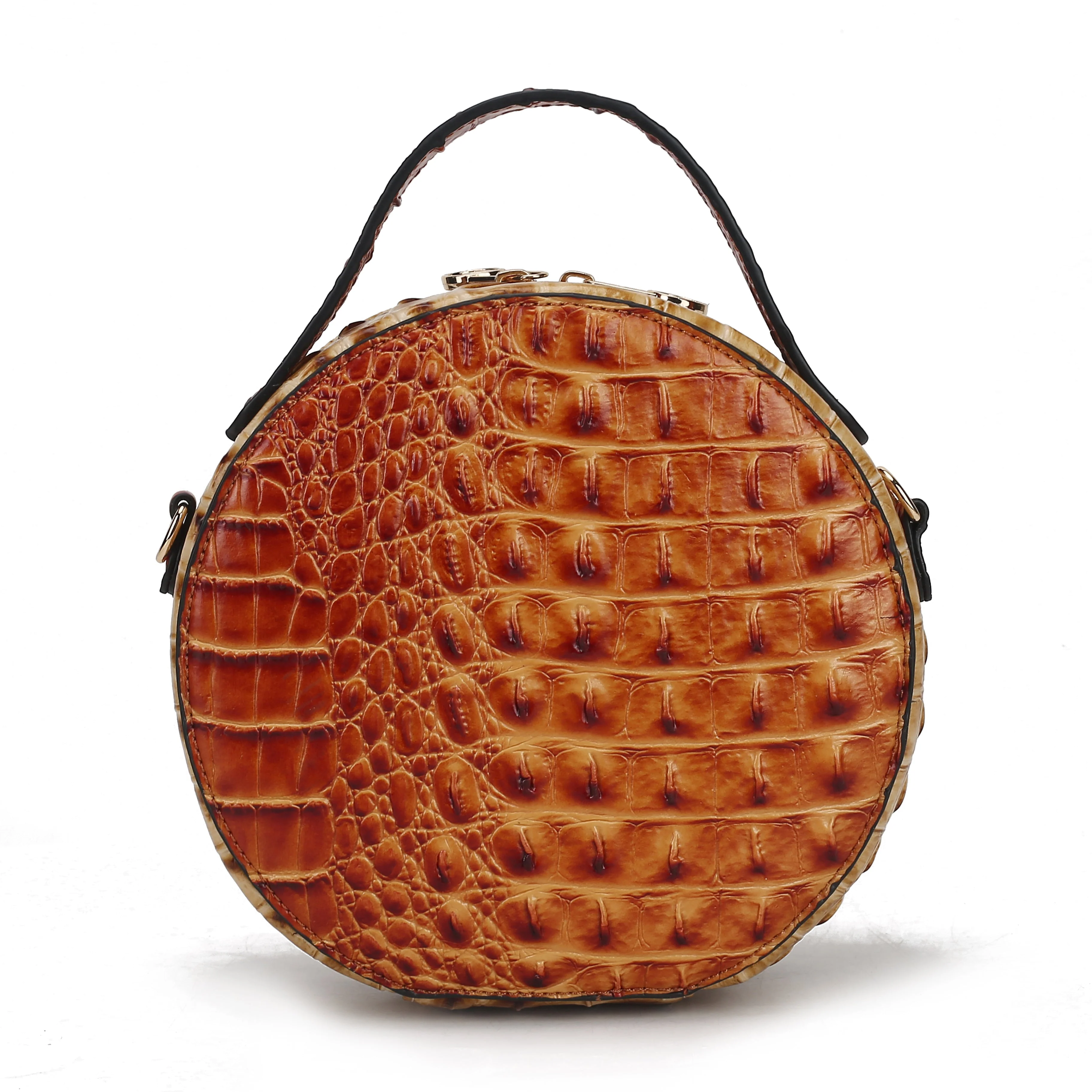 MKF Collection Women's Ynnari Croc Round Crossbody Bag - Image 3
