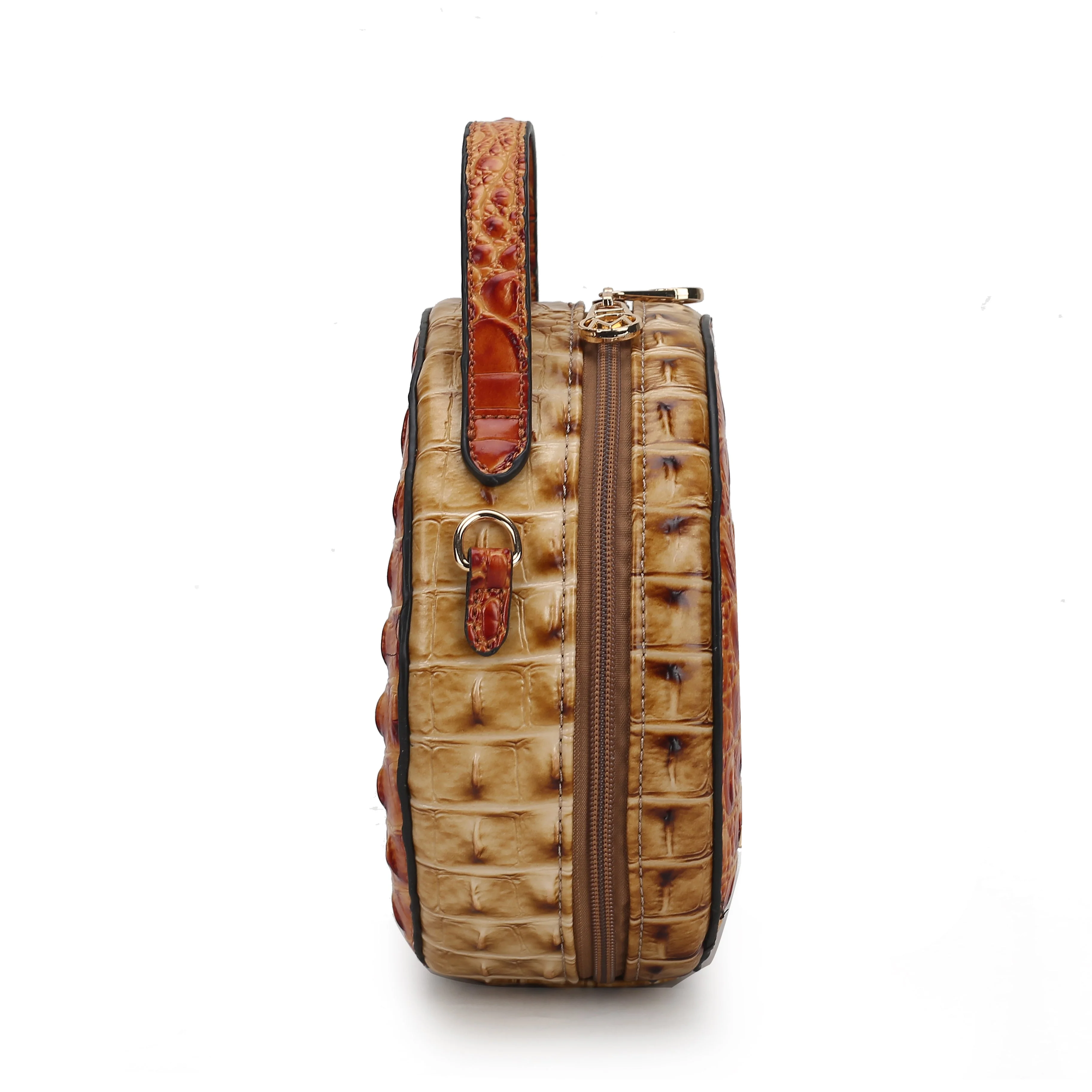 MKF Collection Women's Ynnari Croc Round Crossbody Bag - Image 4