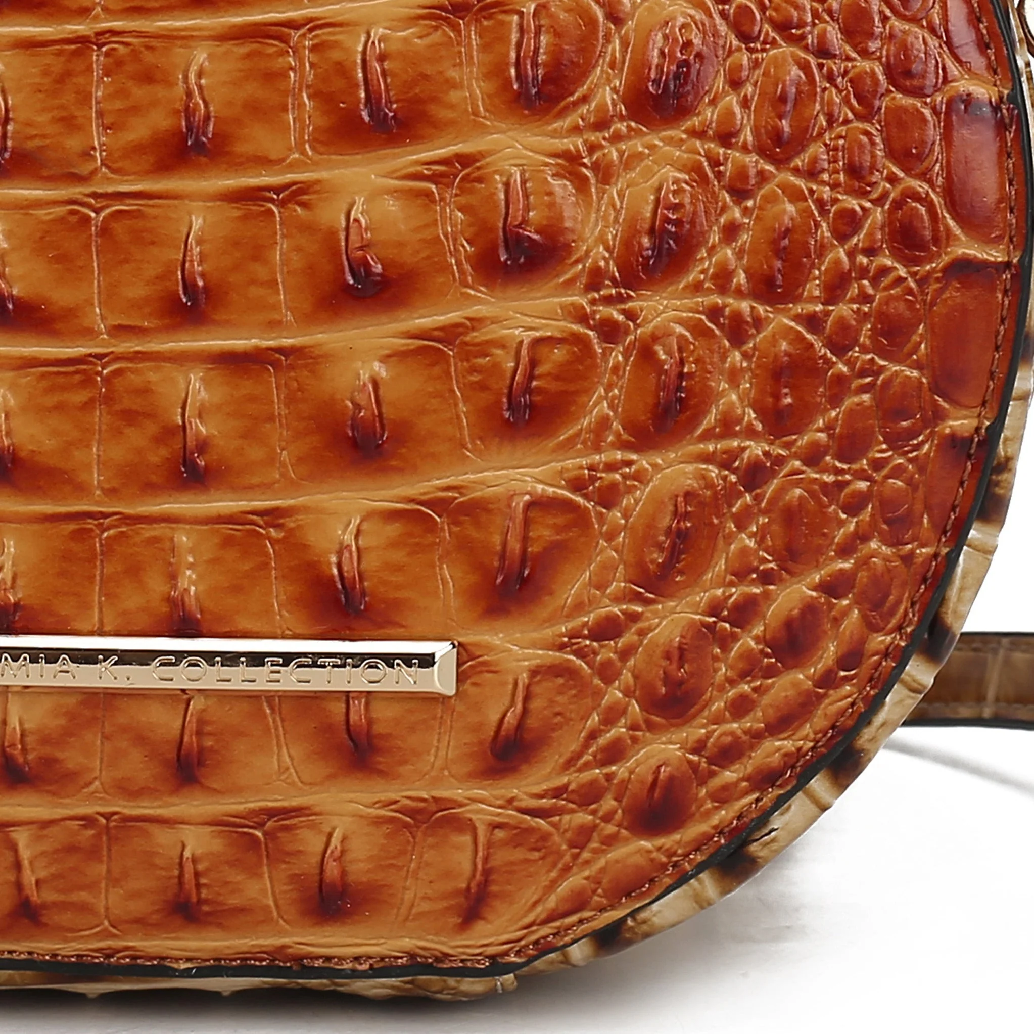 MKF Collection Women's Ynnari Croc Round Crossbody Bag - Image 5