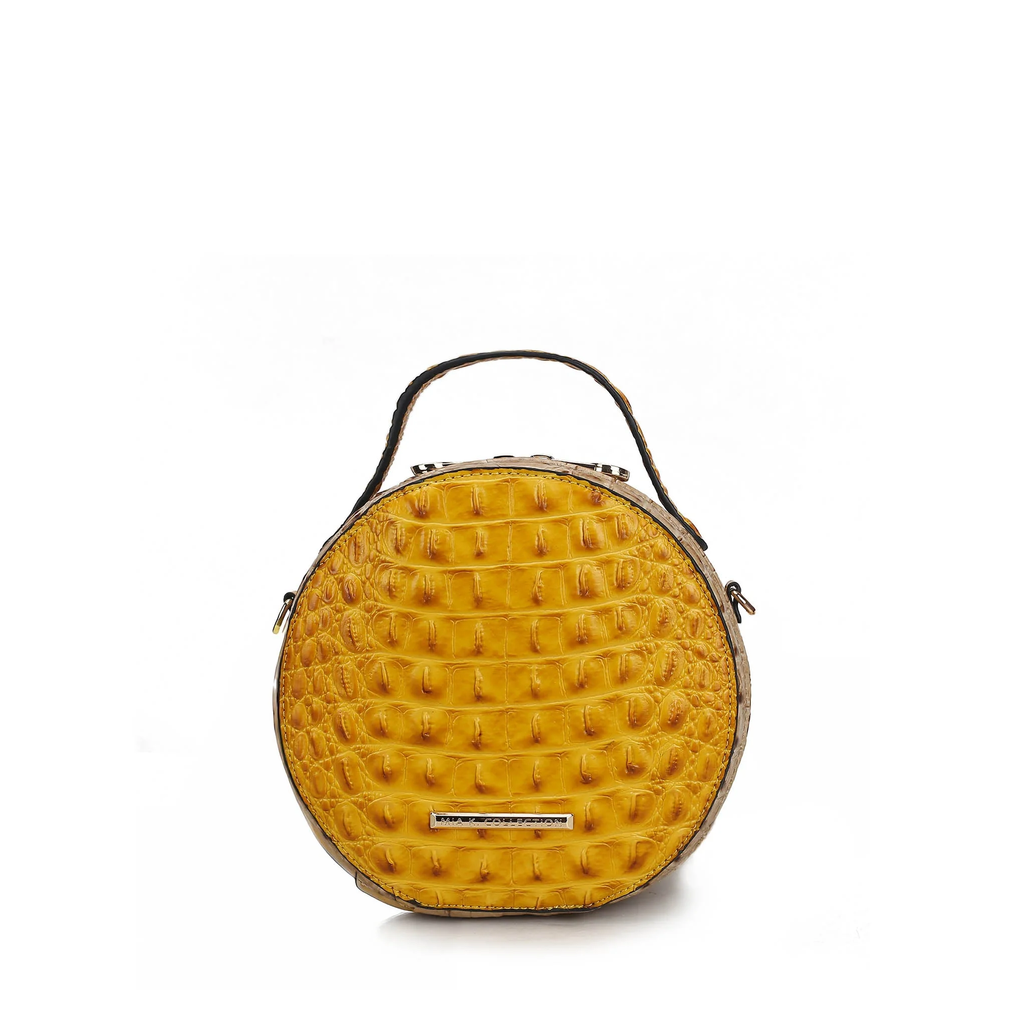 MKF Collection Women's Ynnari Croc Round Crossbody Bag - Image 6