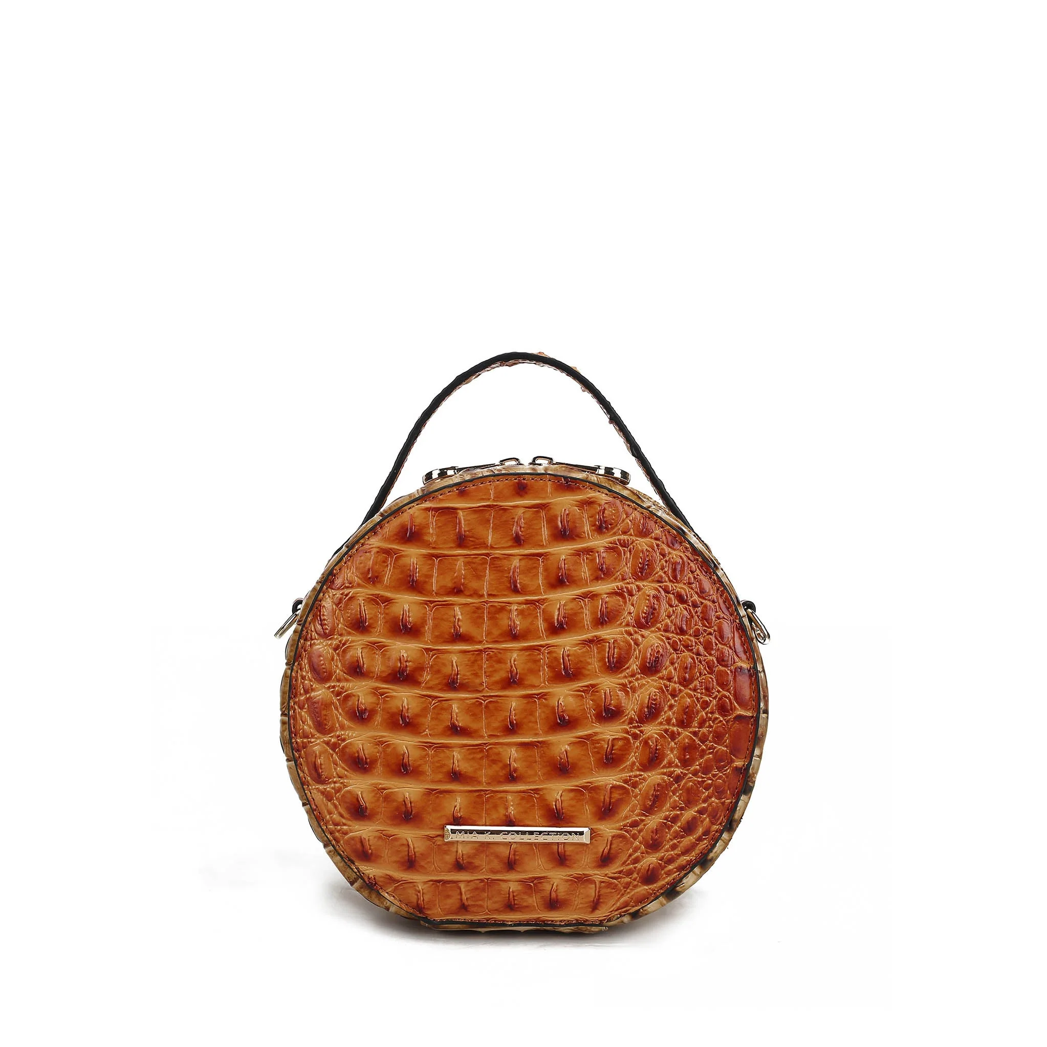MKF Collection Women's Ynnari Croc Round Crossbody Bag - Image 7