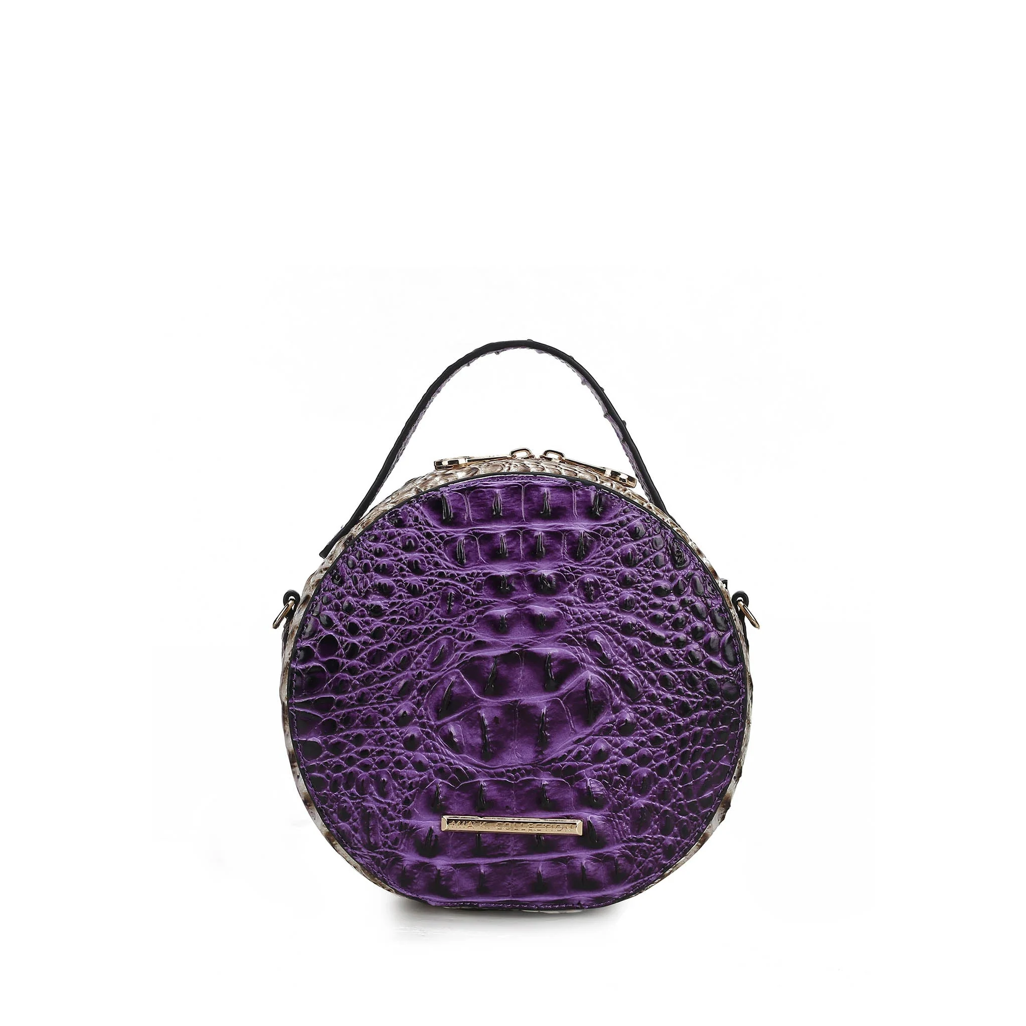 MKF Collection Women's Ynnari Croc Round Crossbody Bag - Image 9