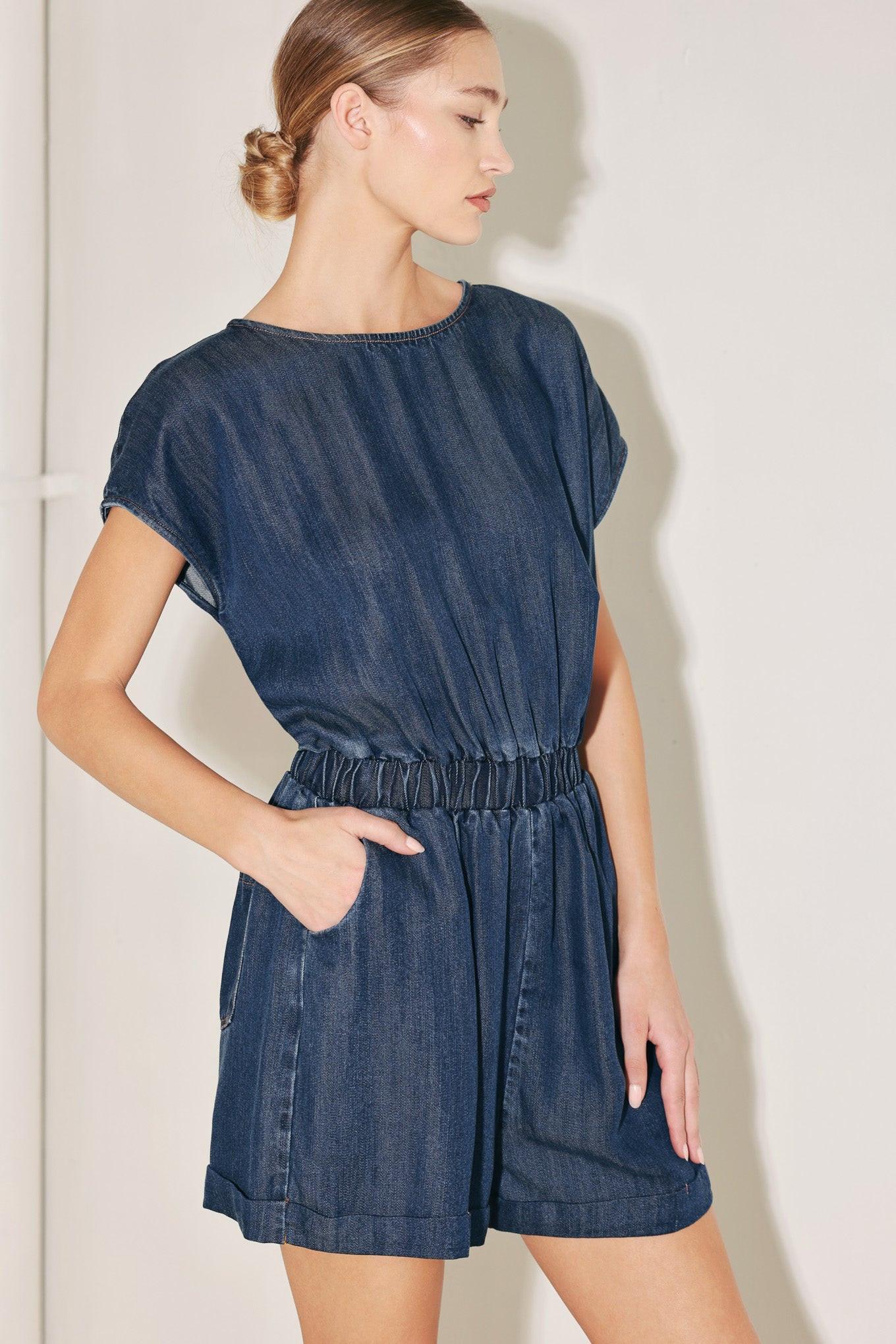 Modern Marina Woven Romper - Image 6