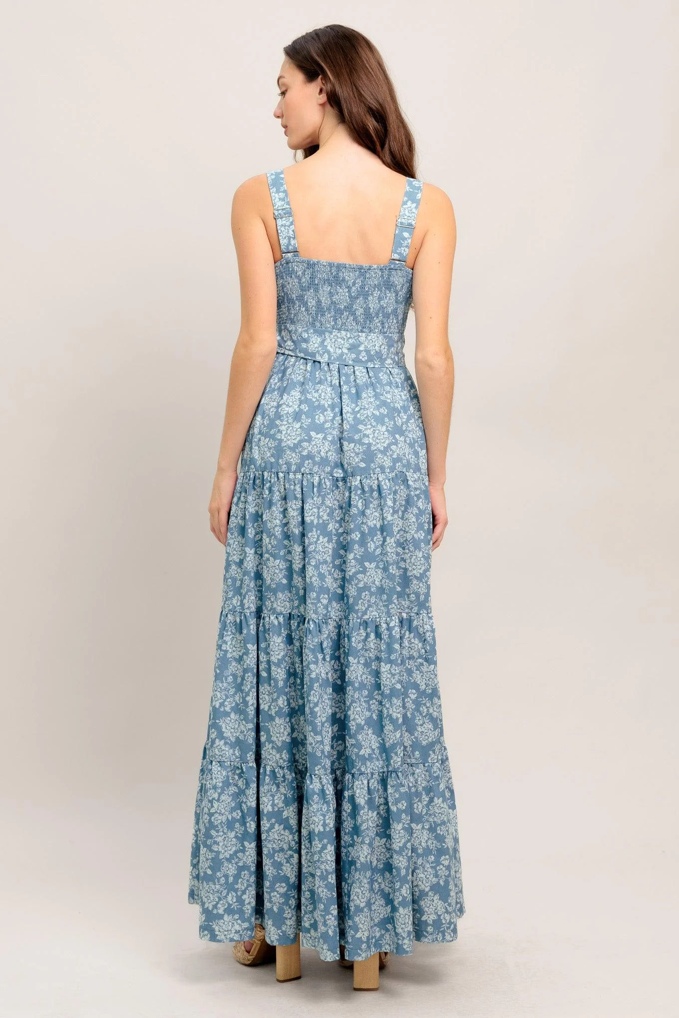 Modern Prairie Bloom Woven Maxi Dress - Image 2