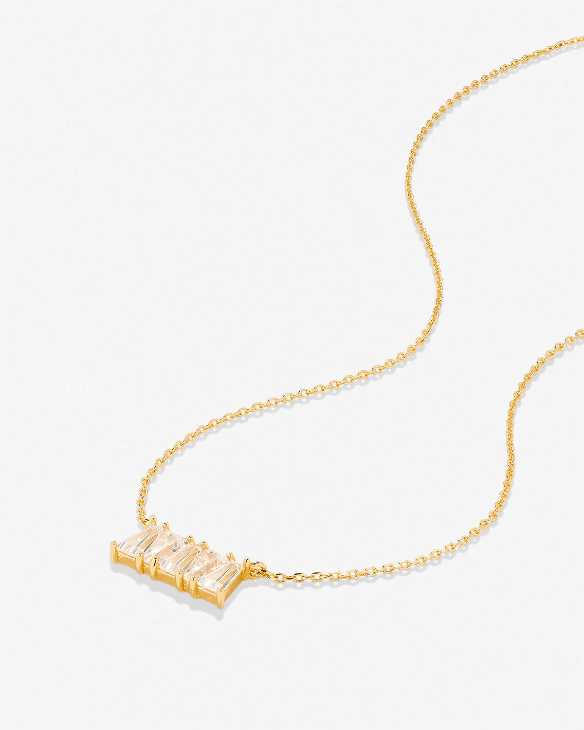 Mom Baguette Dainty Necklace - Image 6