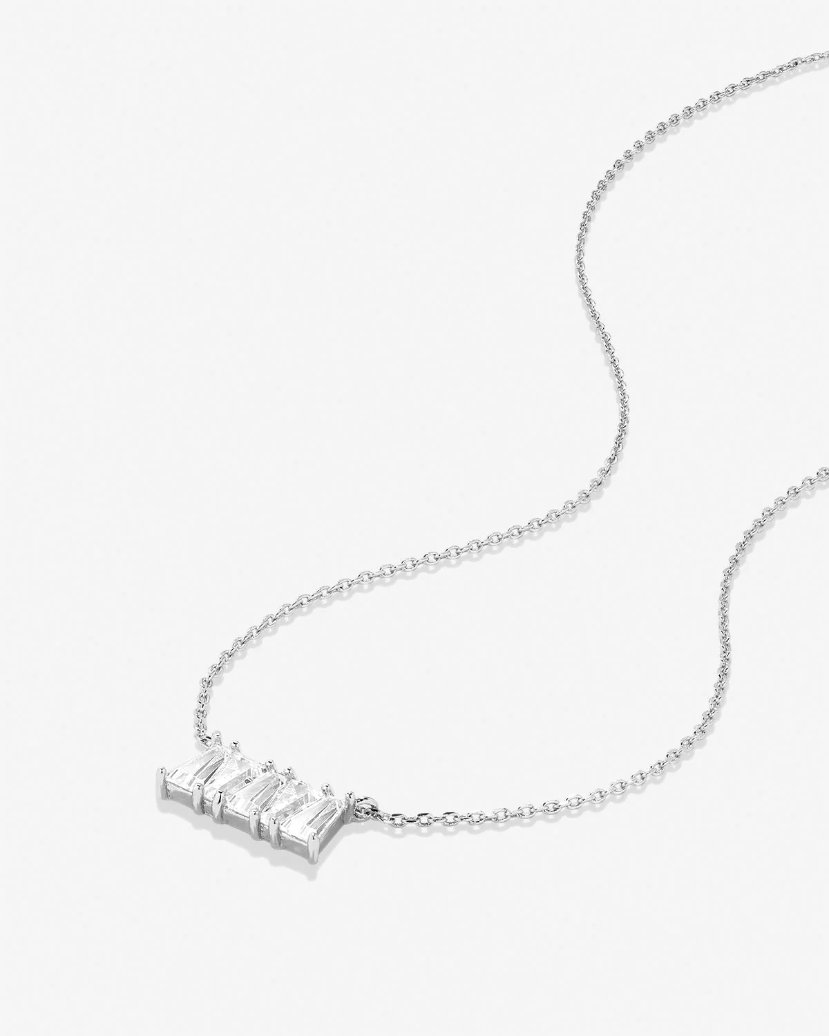 Mom Baguette Dainty Necklace - Image 8