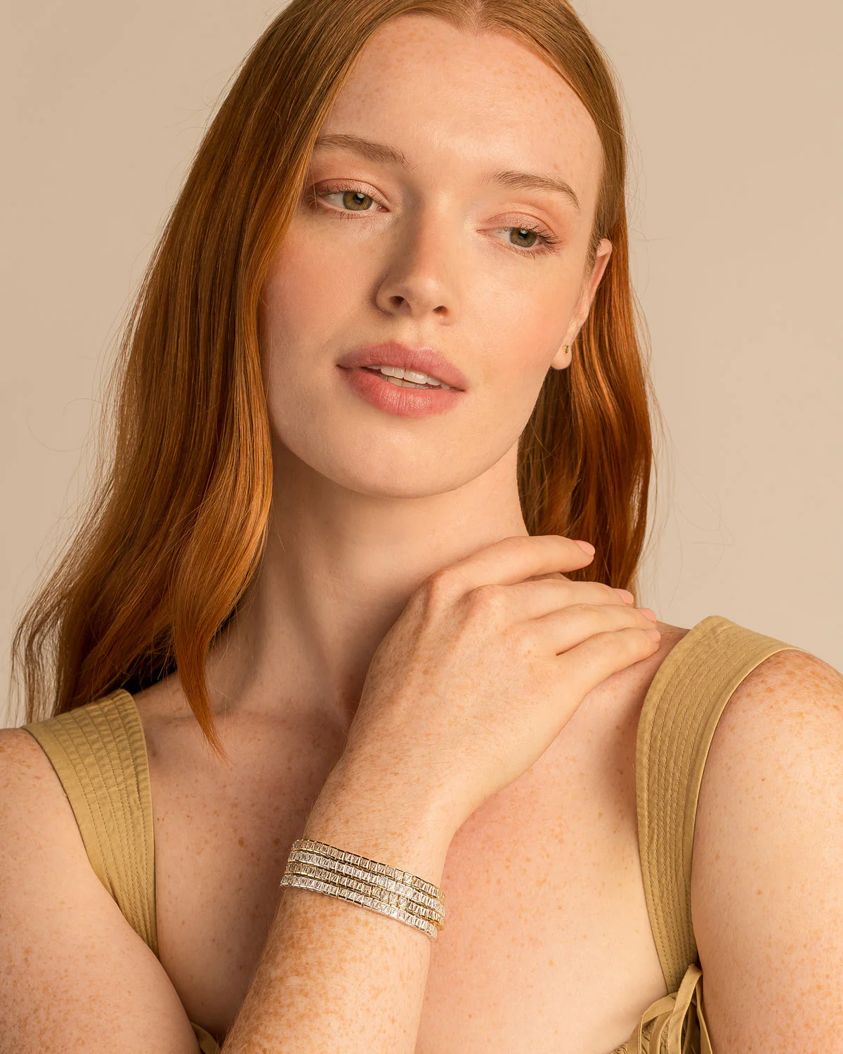 Mom Baguette Tennis Bracelet - Image 5