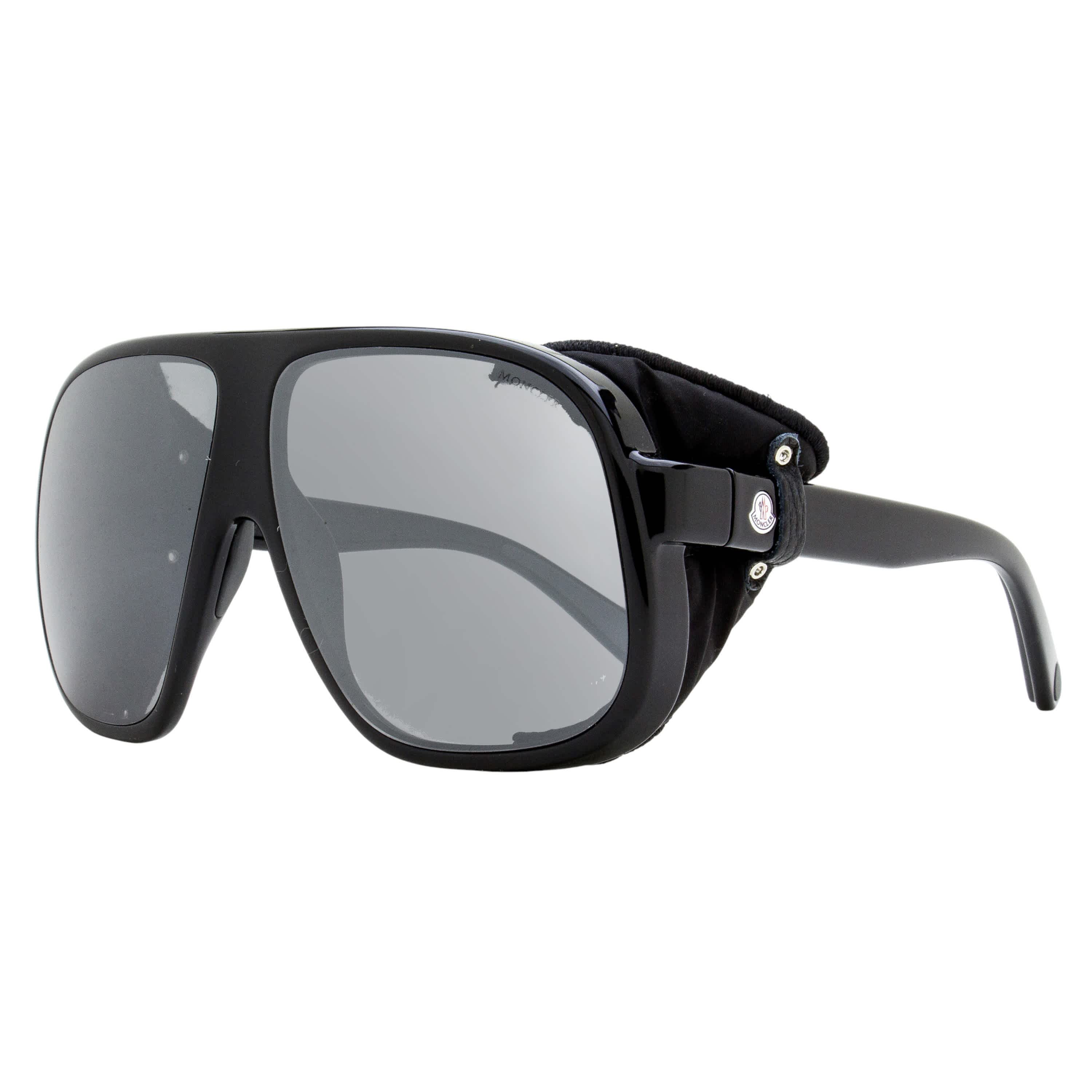 Moncler Diffractor Apres Ski Sunglasses ML0206 05C Black 66mm