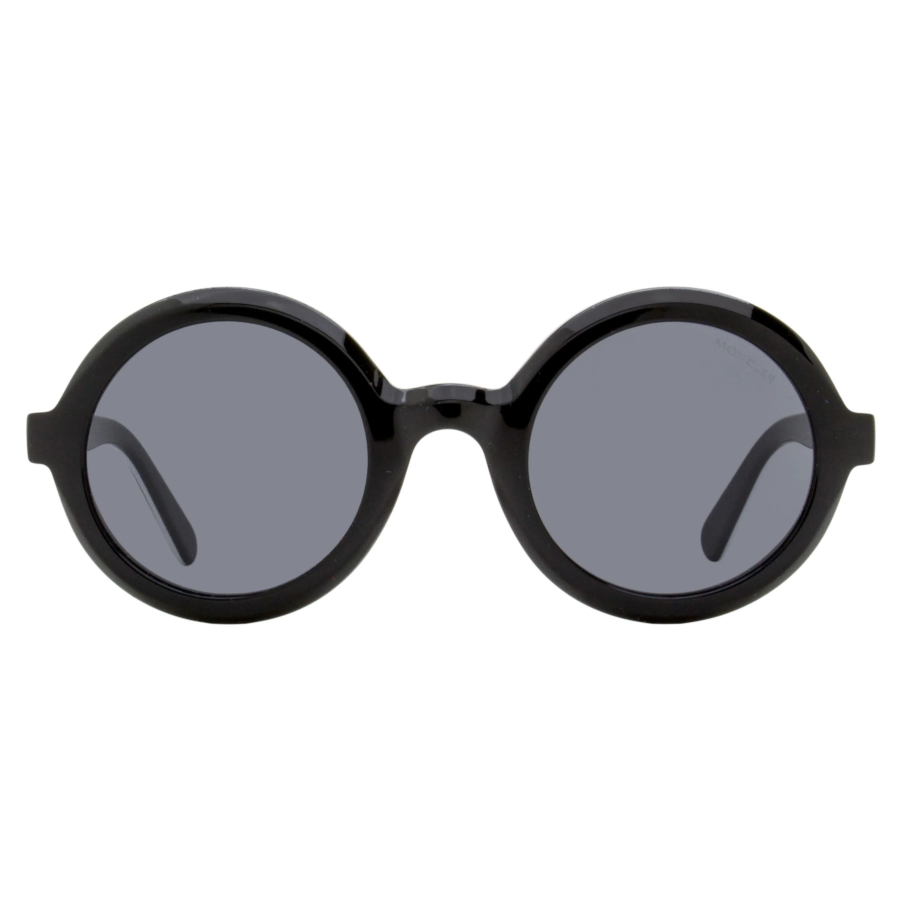 Moncler Orbit Round Sunglasses ML0261 01A Black 50mm - Image 2