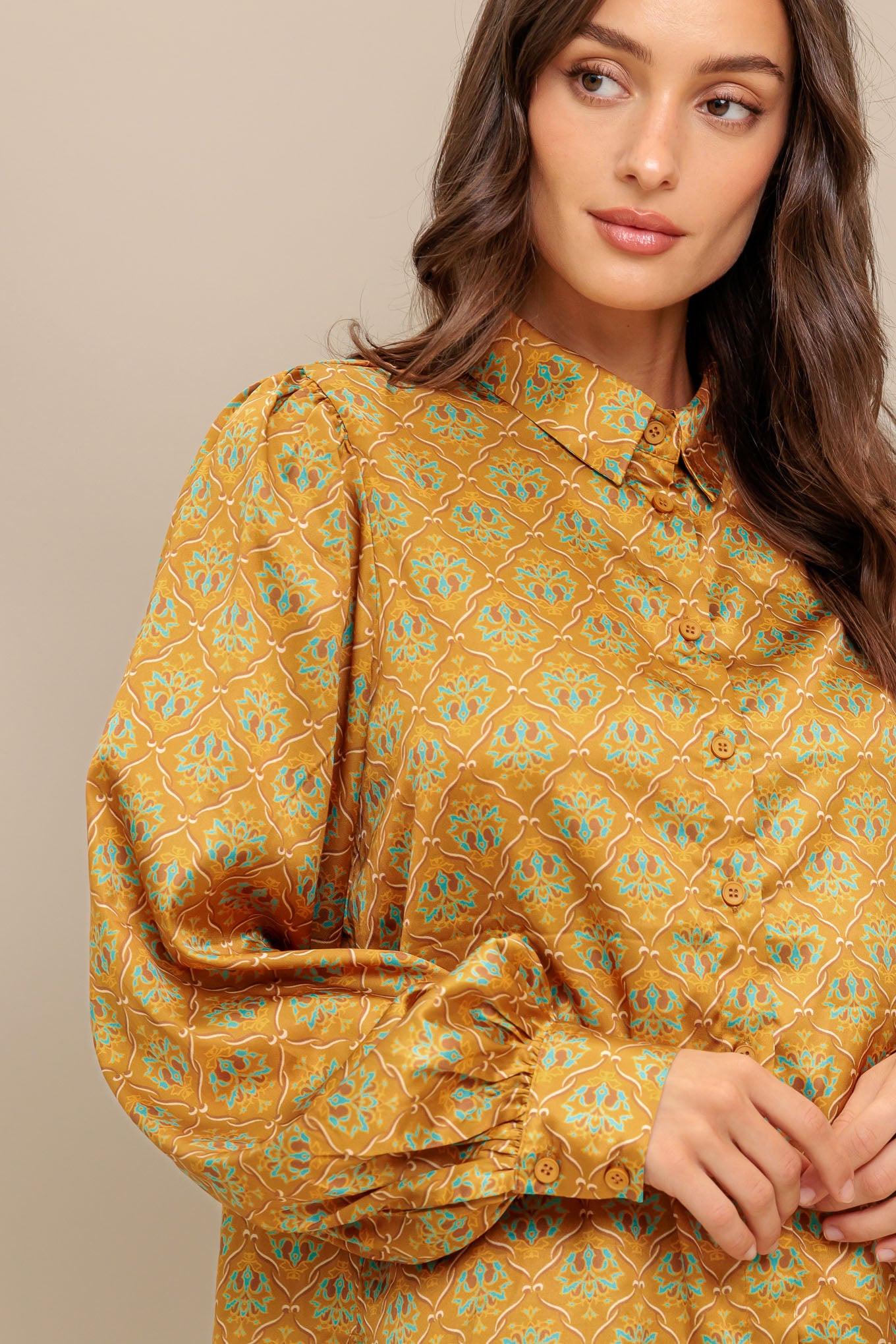 Moroccan Muse Woven Top - Image 3