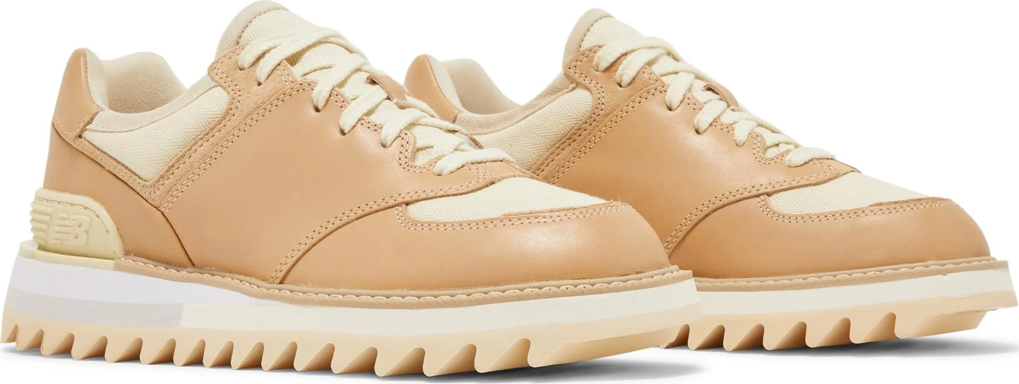 New Balance Men's 574 'Tds Toast Team Cream' Sneakers - Image 3