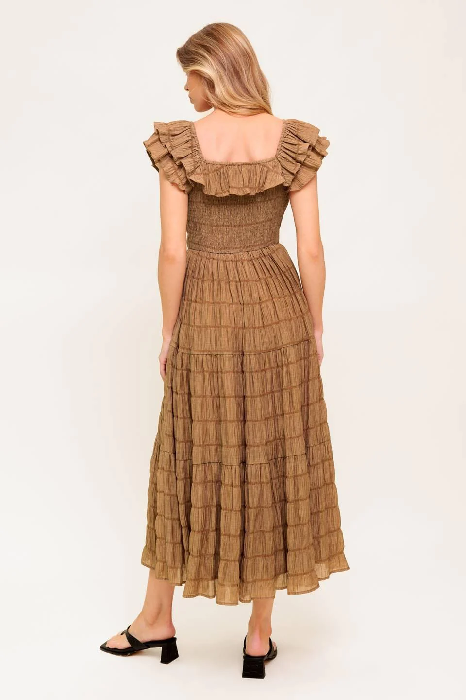 Natural Balance Woven Midi Dress - Image 7