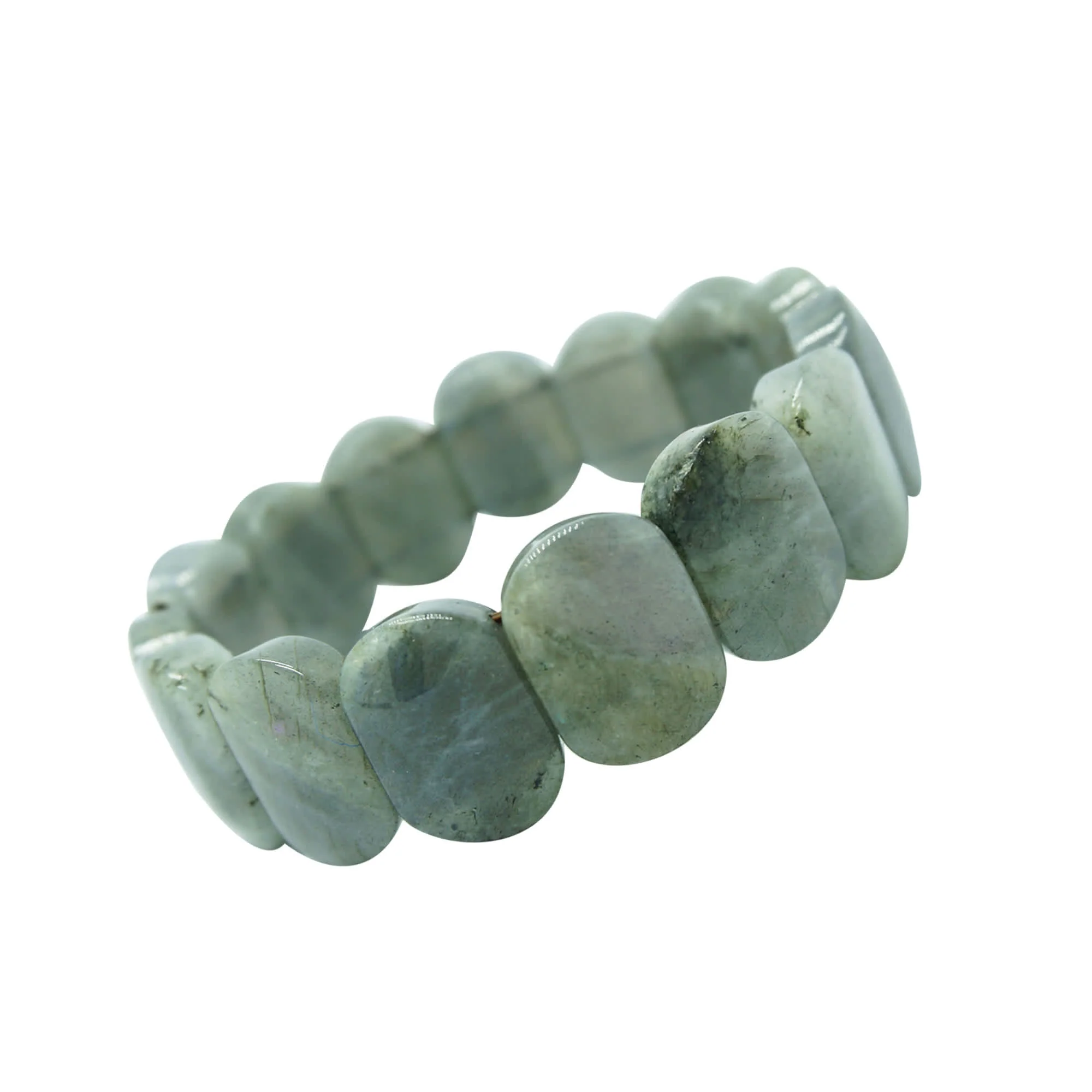 Natural Labradorite Stretch Bracelet - Image 2