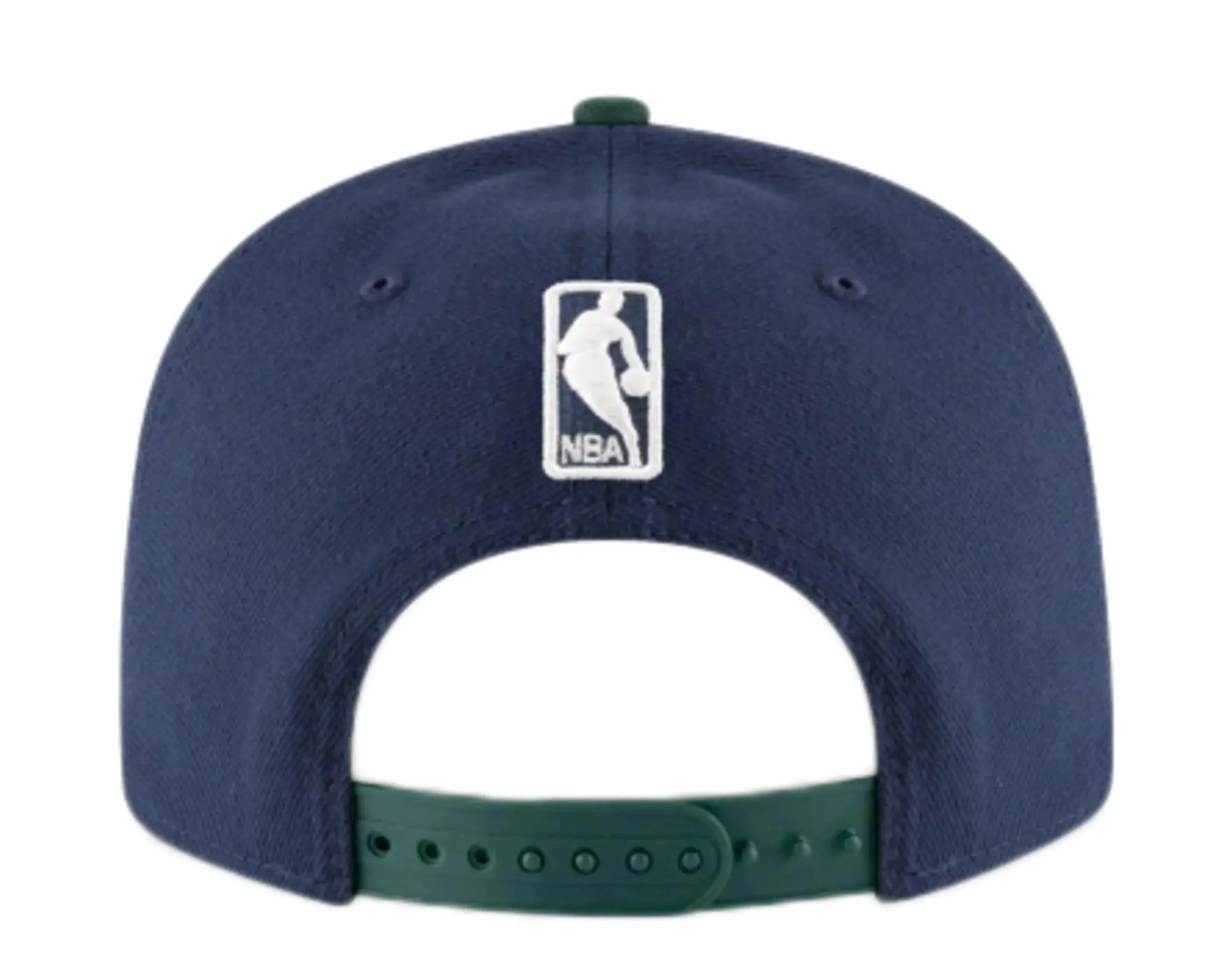 New Era 9Fifty Men Snapback Hat Navy/Green - Image 6