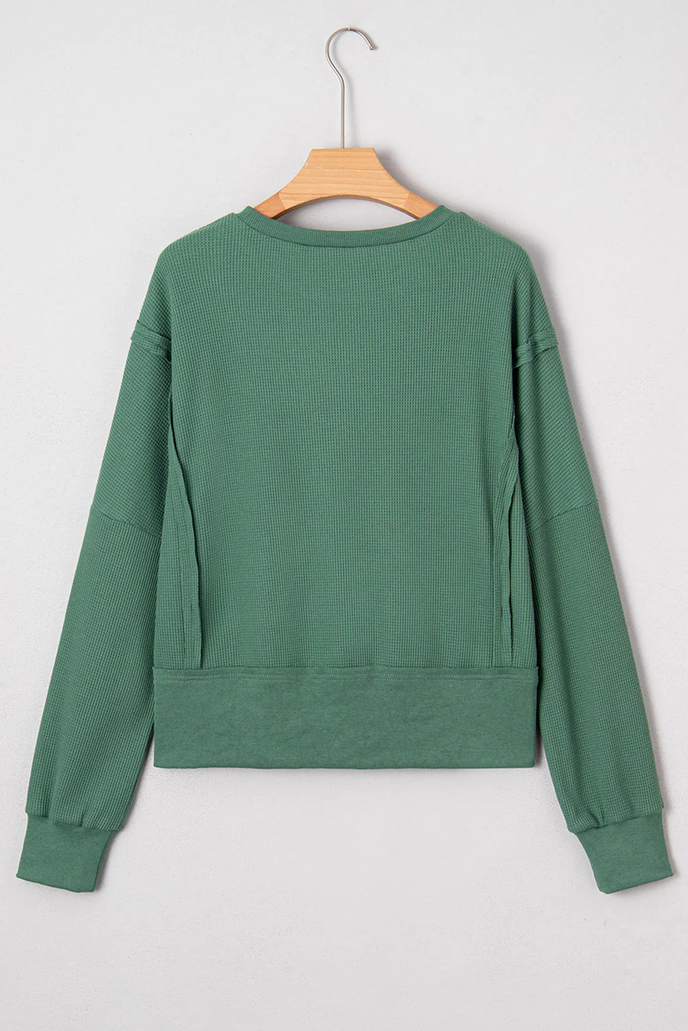 Threaded Pear Noah Ribbed Drop Shoulder Sweatshirt - Image 8