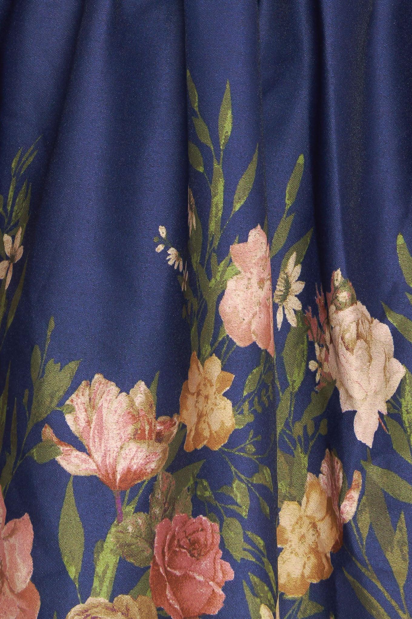 Nocturne in Bloom Woven Mini Dress - Image 6