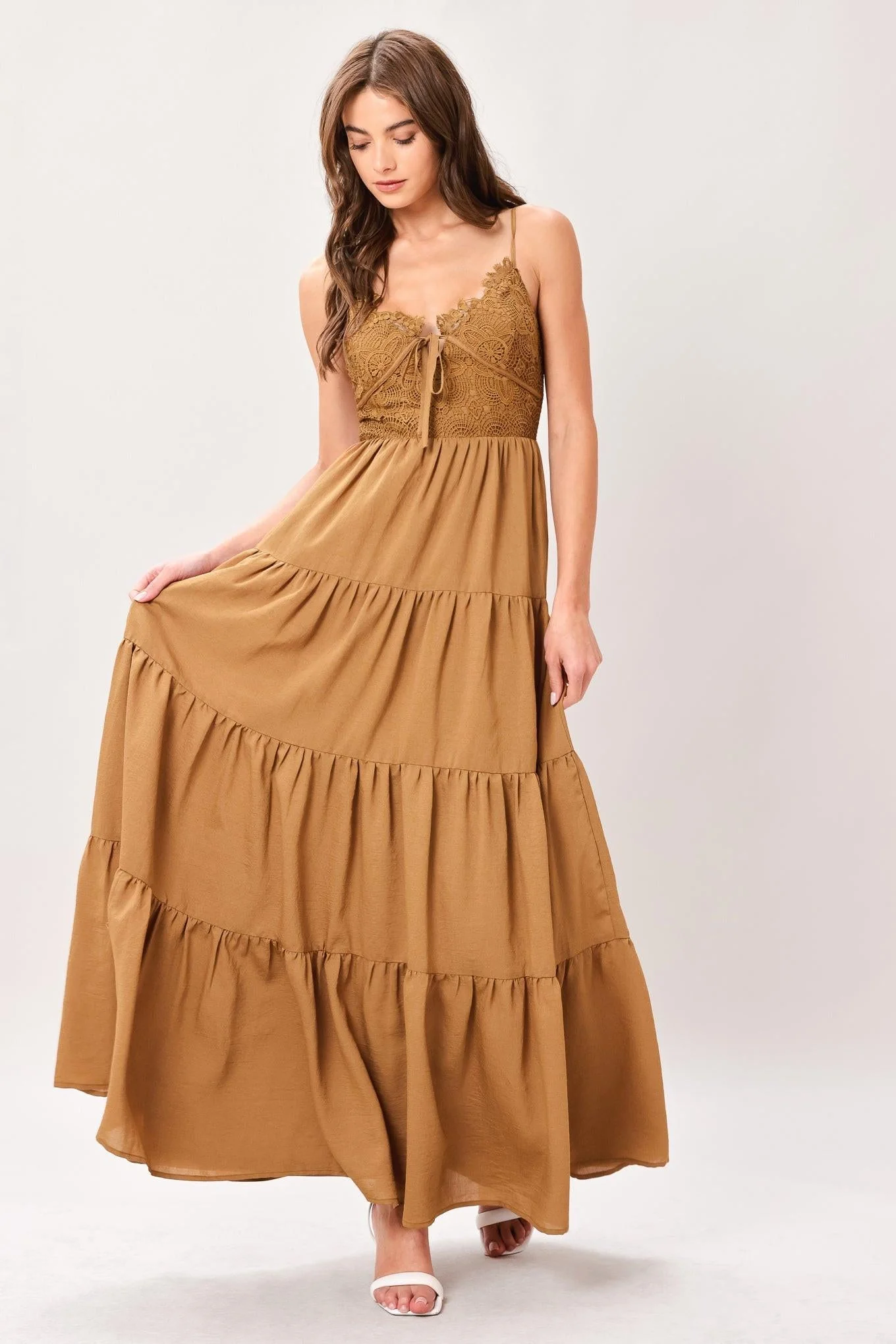 Nomad Bloom Woven Maxi Dress - Image 9