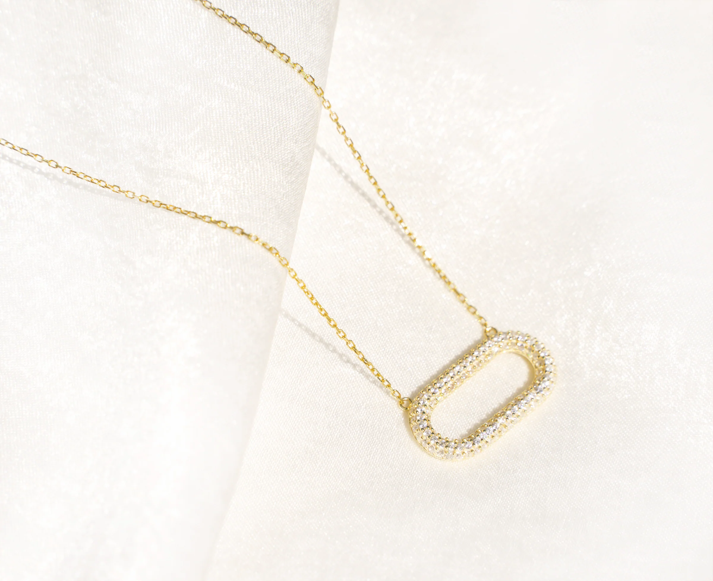 NOOR Oval Necklace - Image 3