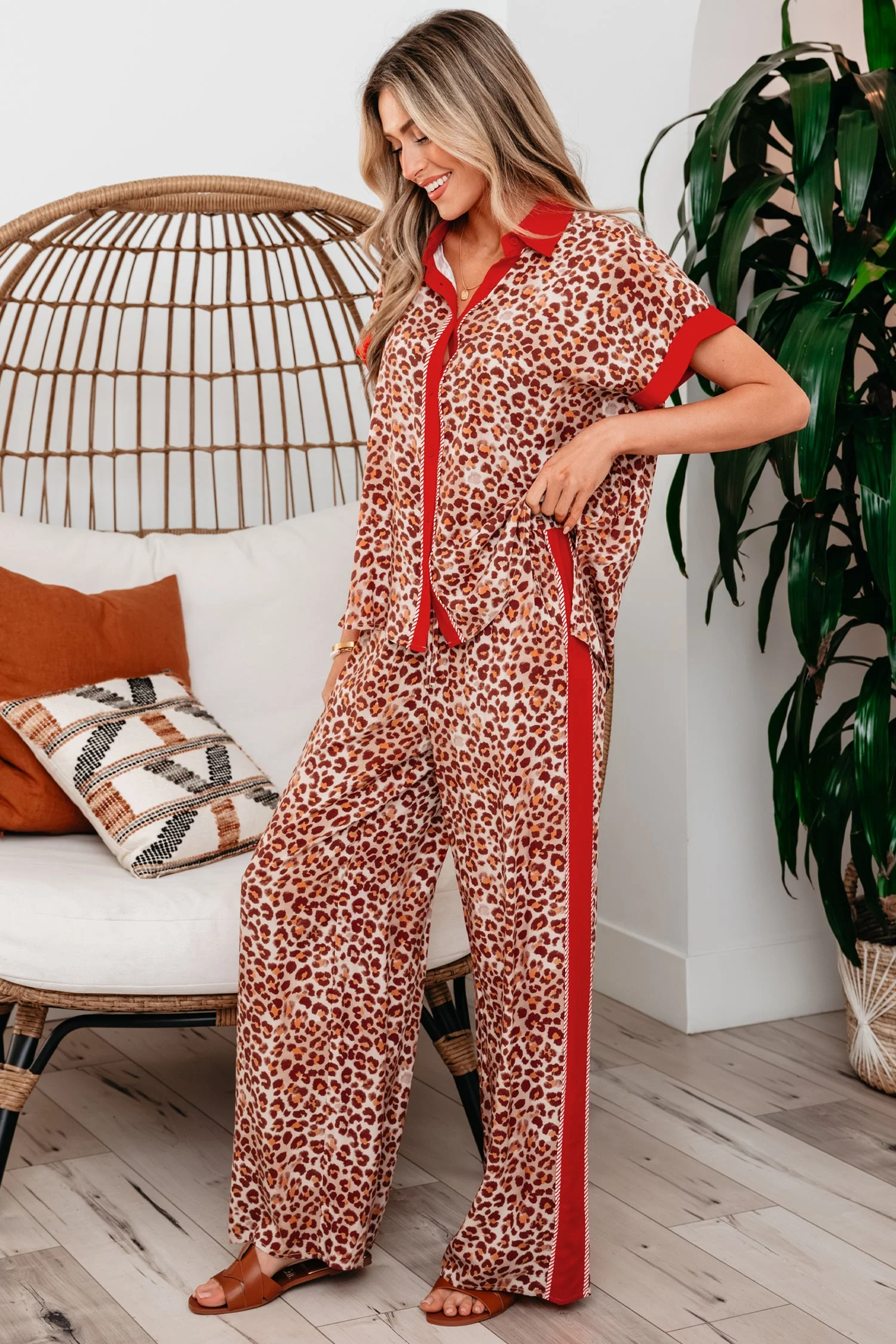Threaded Pear Nyla Contrast Lounge Set - Image 3