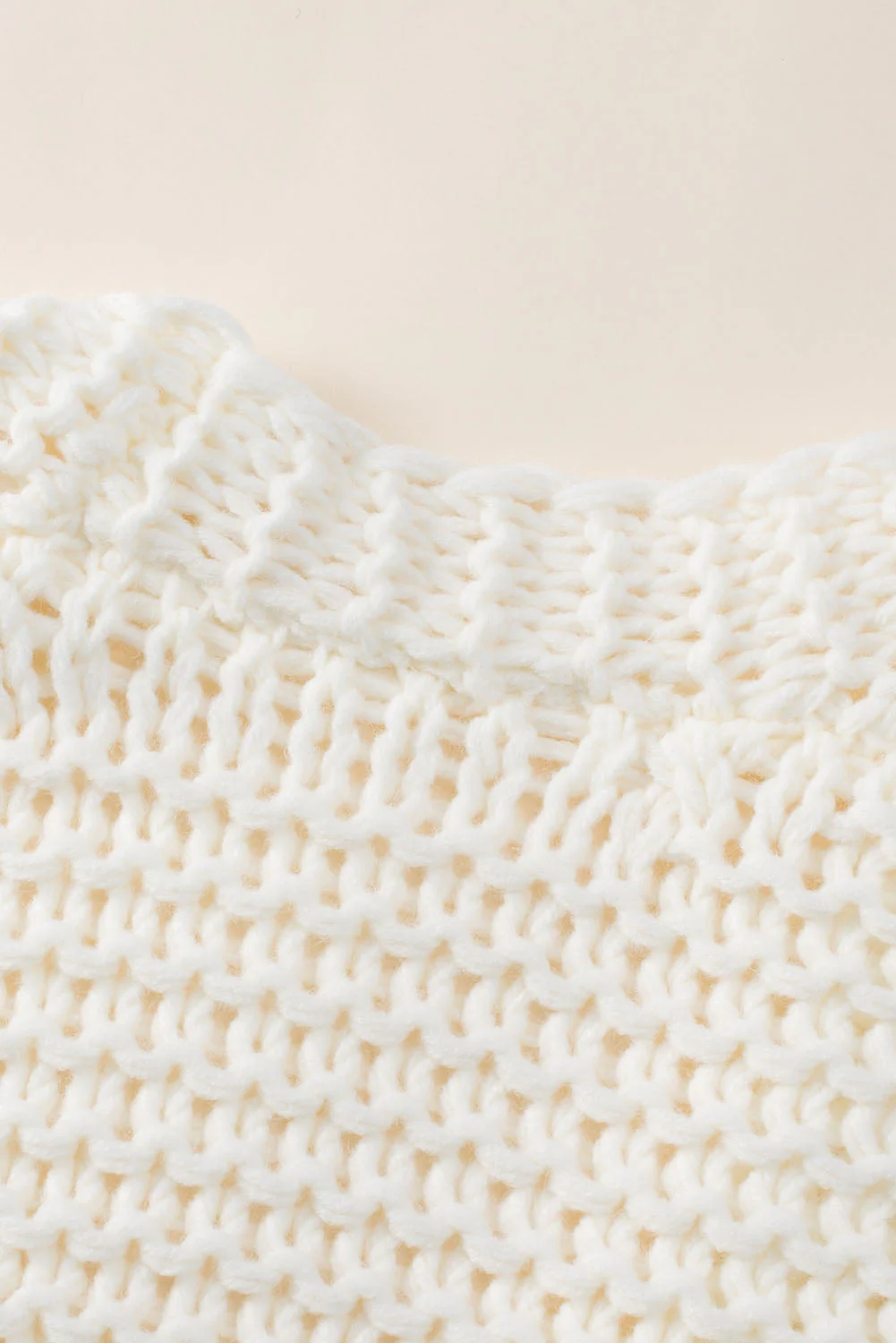Threaded Pear Oakley Shoulder Puff Sleeve Cardigan - Image 3