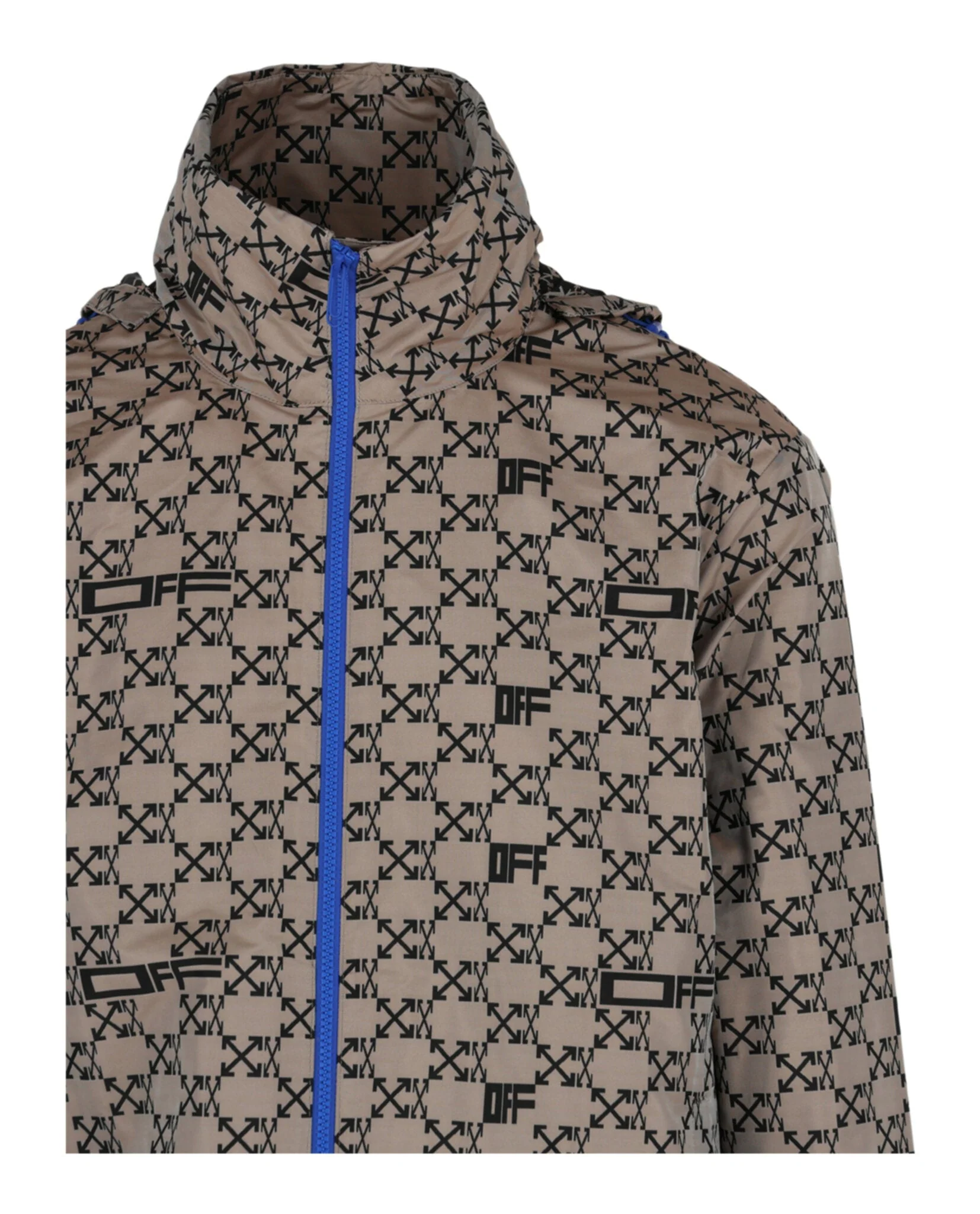 Off-White Monogram Allover Windbreaker Jacket - Image 3