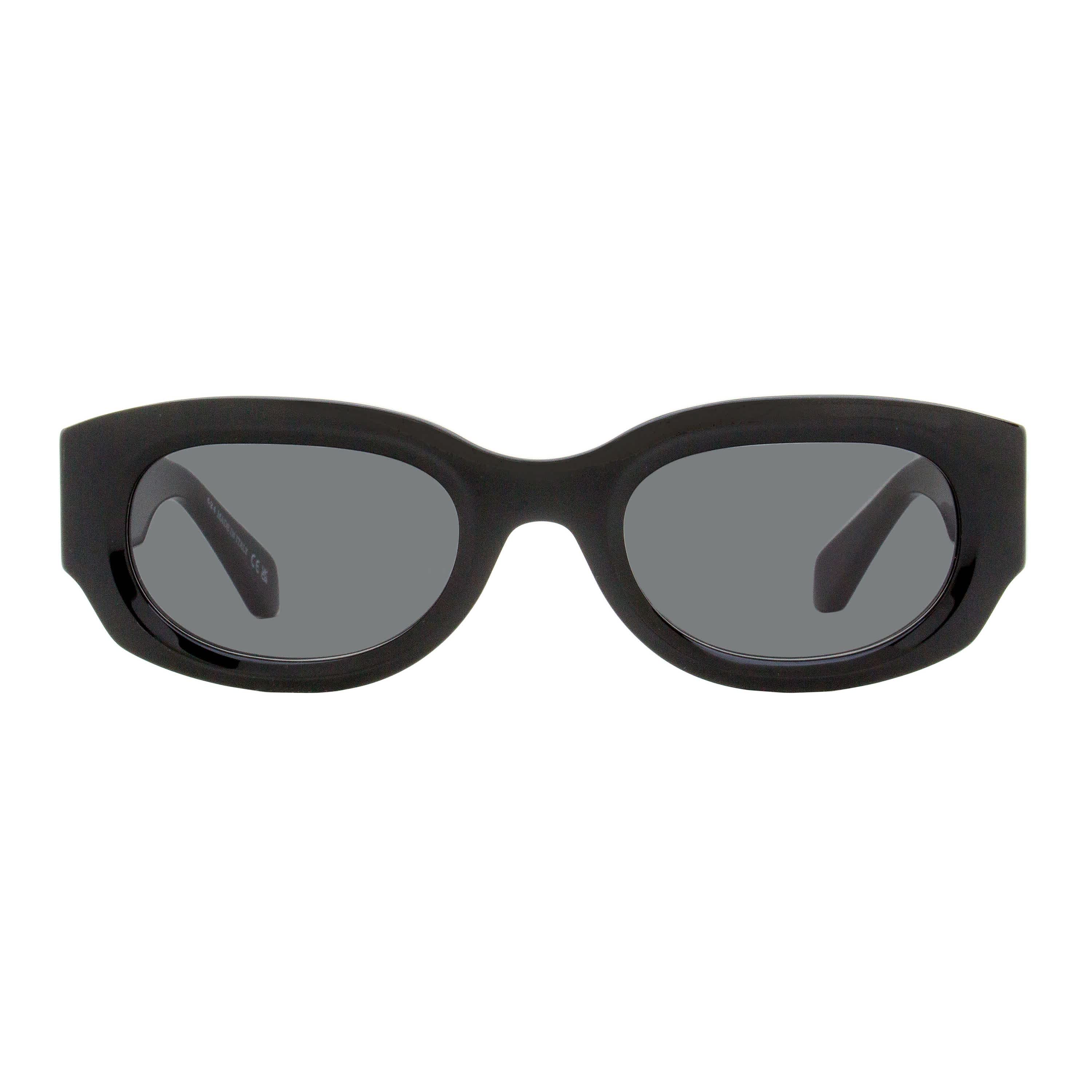 Off-white Oval Palmer Sunglasses OERI14E 1007 Black 52mm - Image 2