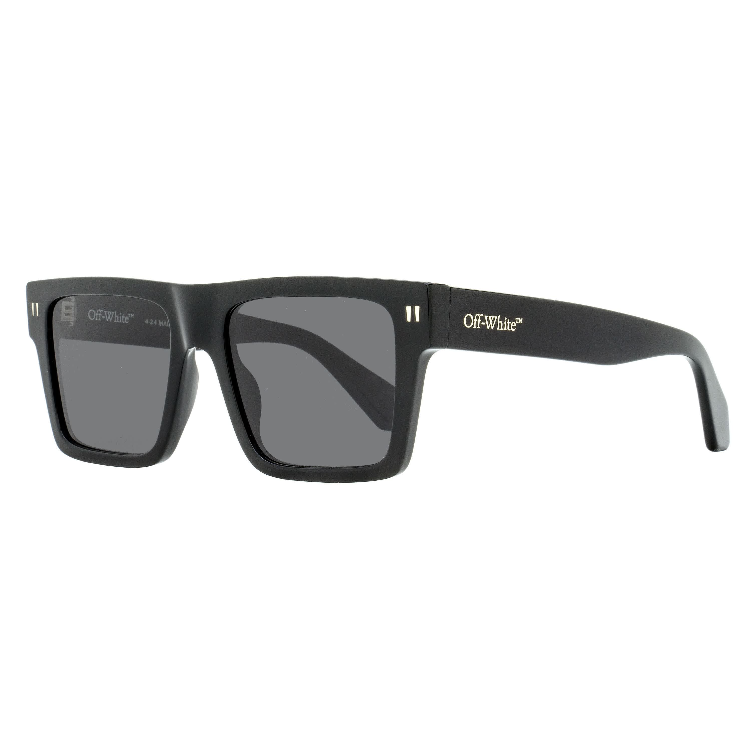 Off-white Square Lawton Sunglasses OERI109 1307 Black 54mm