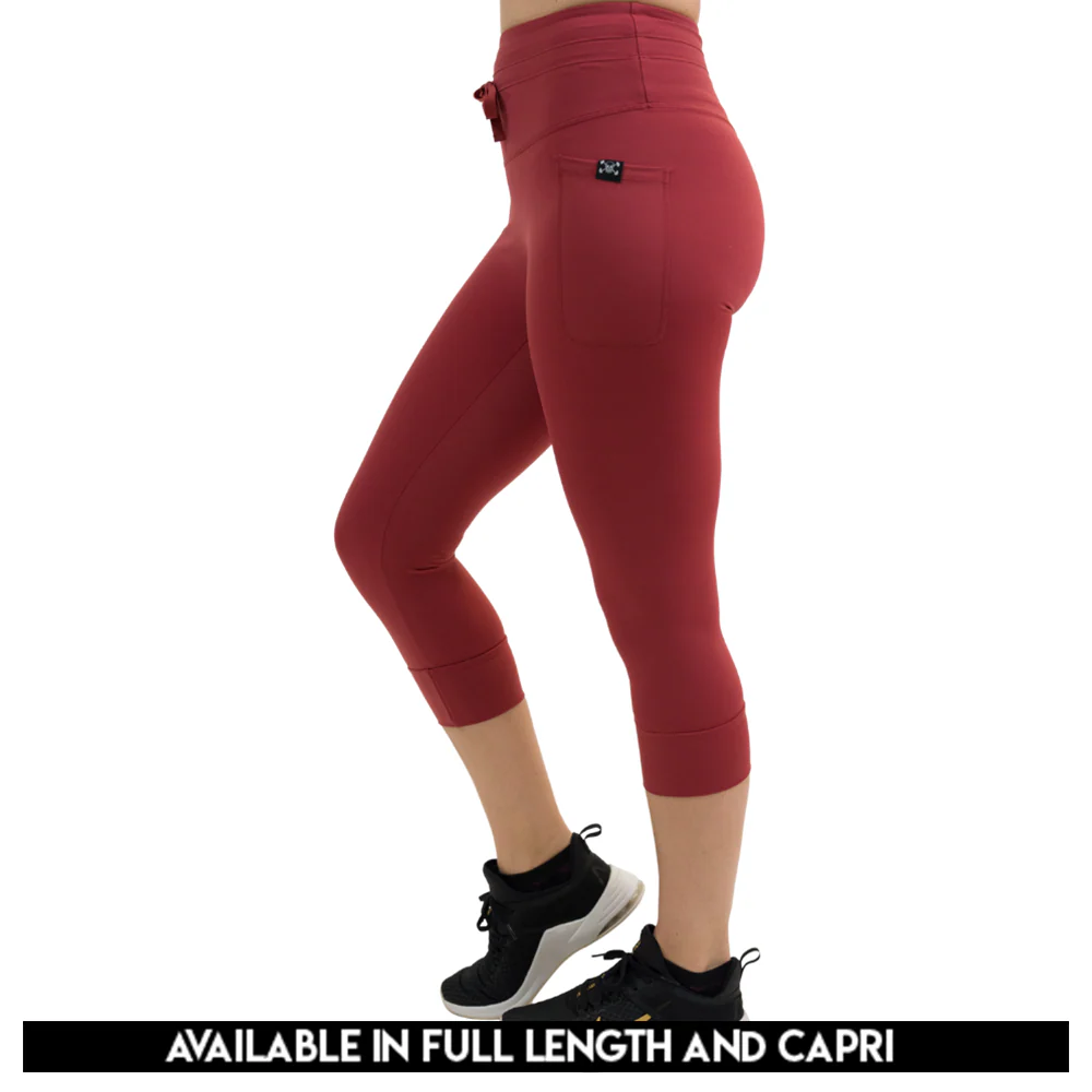 Constantly Varied Gear Omni Leggings - Garnet Red - Image 10