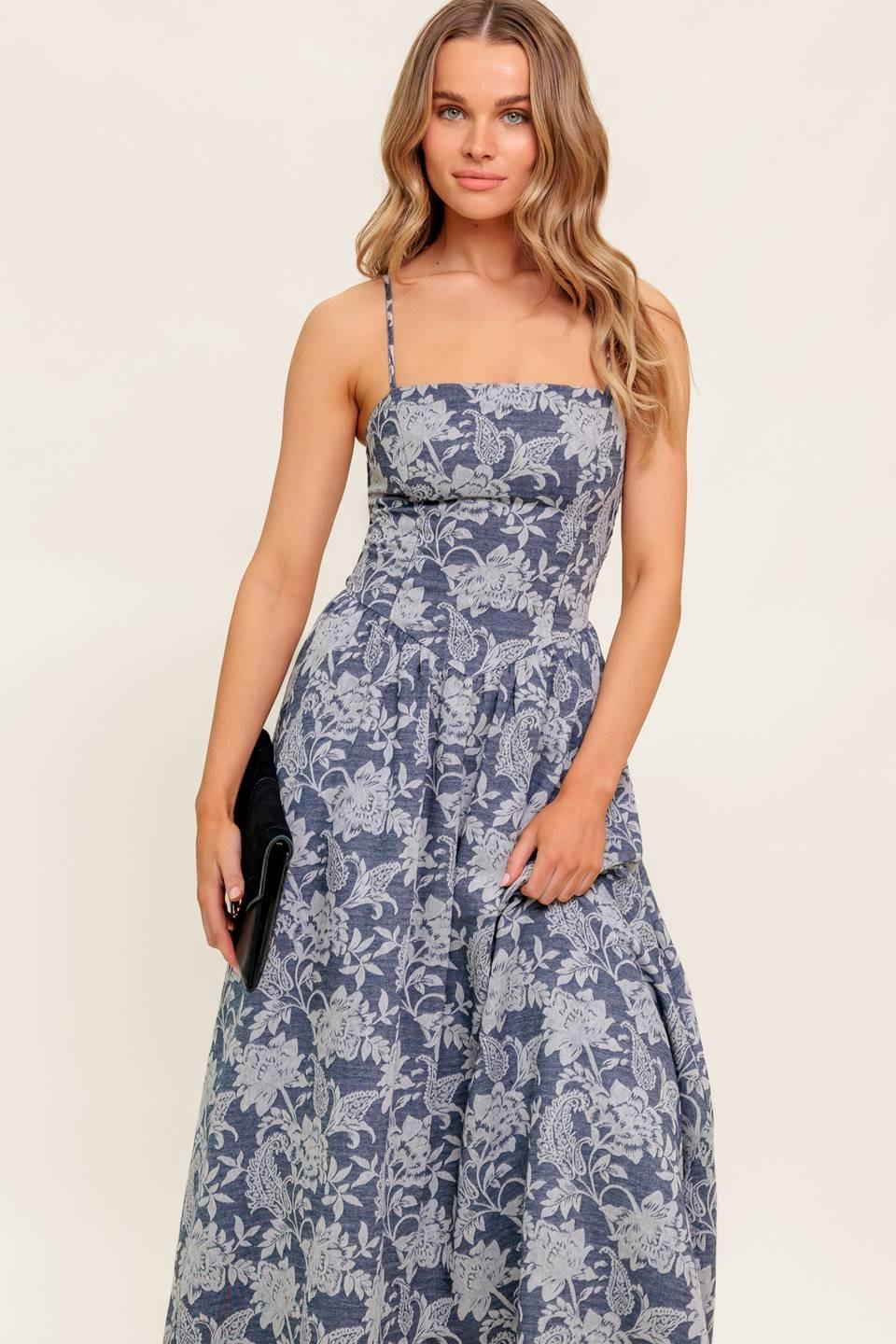 Ordinary is Overrated Woven Midi Dress - Image 6