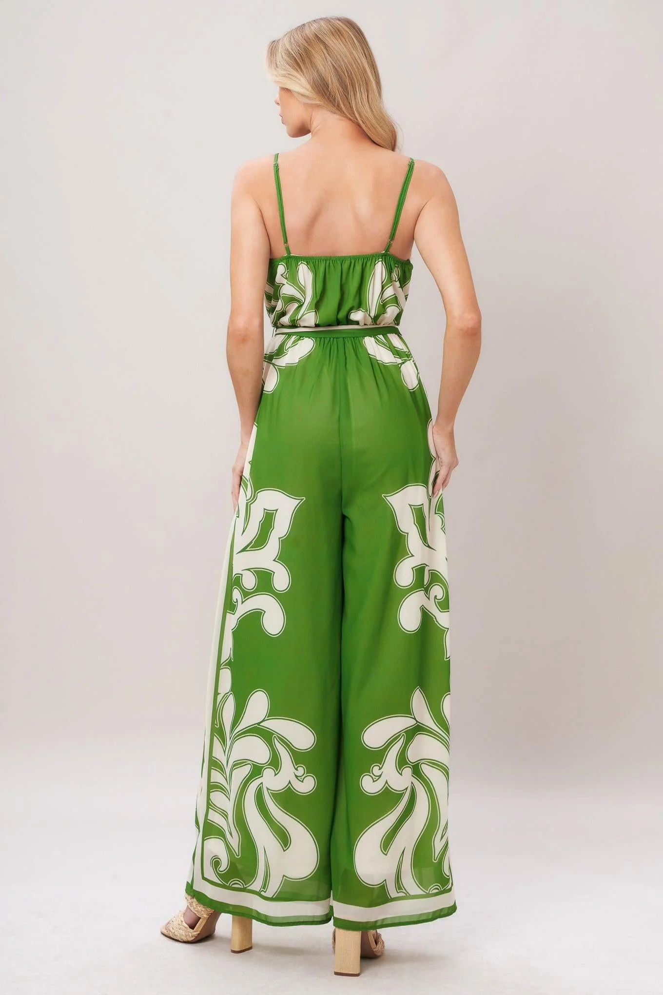 Palazzo Muse Woven Jumpsuit - Image 2