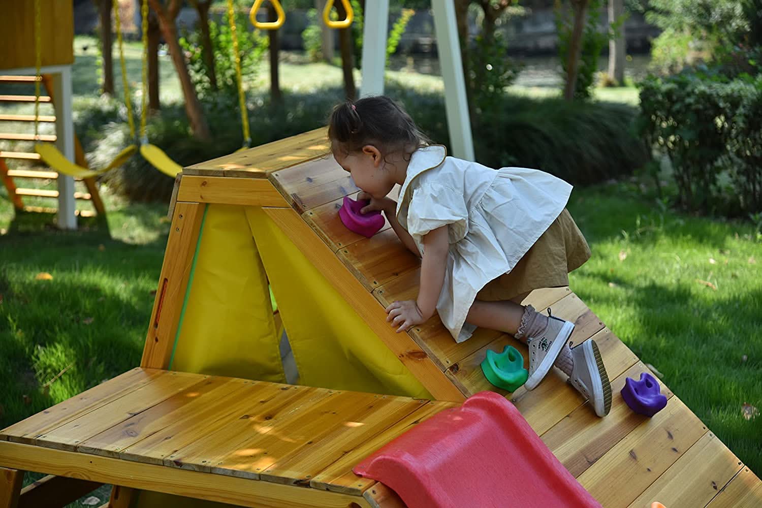 Palm - 5-in-1 Outdoor and Indoor Playground Playset - Image 7